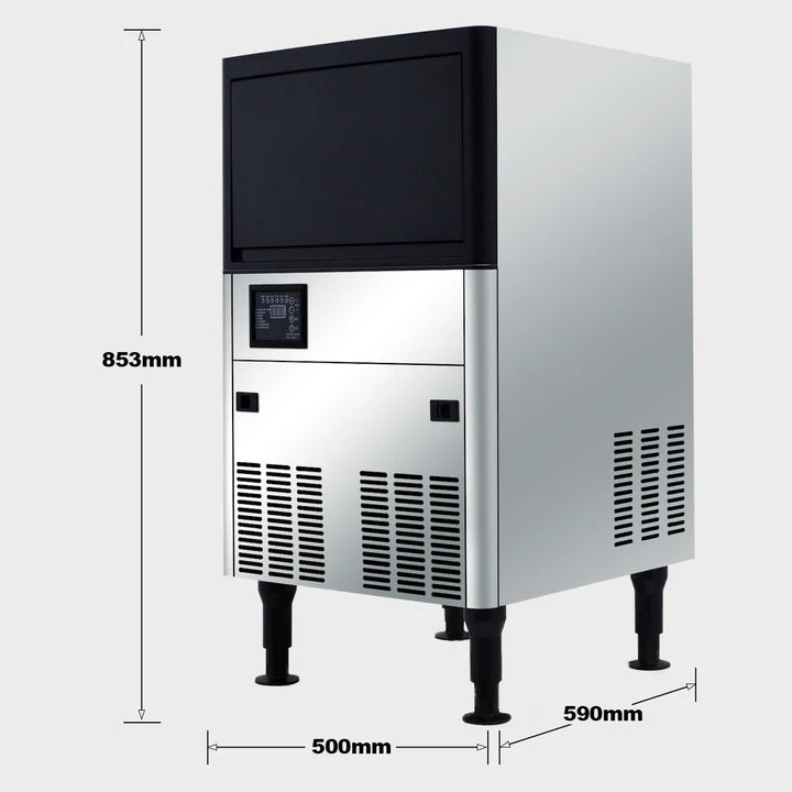 Hamoki 55kg Per 24 Hours Ice Machine, Model- HAM-55K (NCE4099)