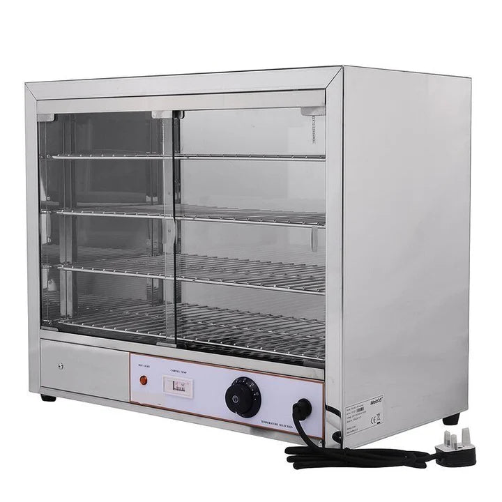 Hamoki Tabletop Pie Cabinet / Food Warmer, 4 Shelves, 13amp, Model- FW580 (NCE4097)