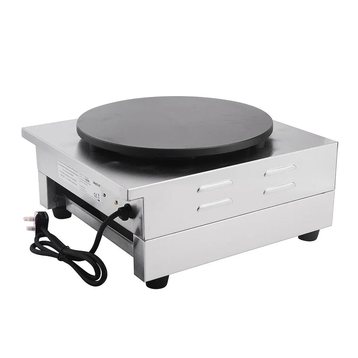 Hamoki Single Tabletop Crepe Maker, 13amp, Model- CM-1 (NCE4329)