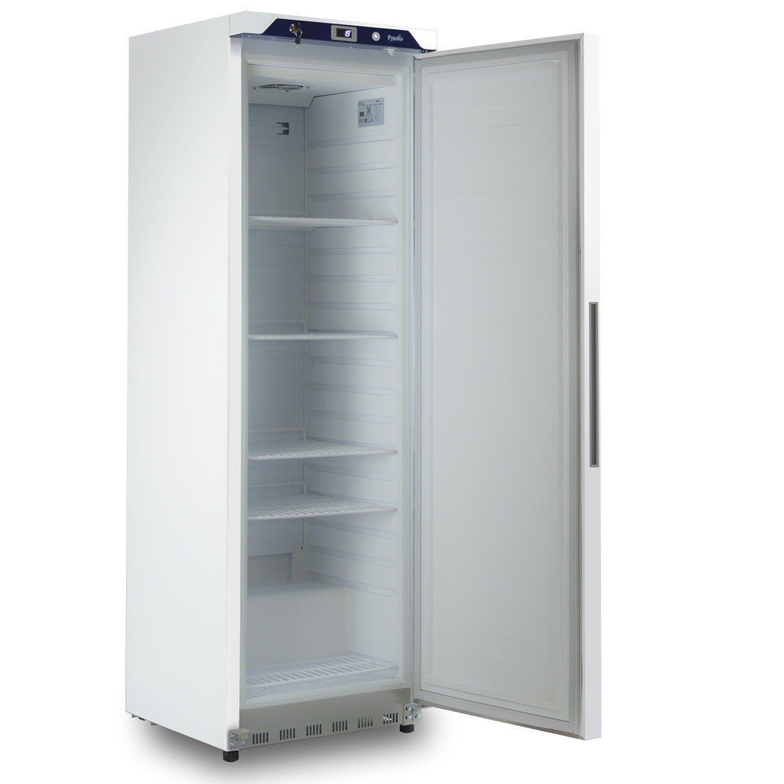 Prodis White Single Upright Freezer, 341L Capacity, Model- HC410F. Delivery Included