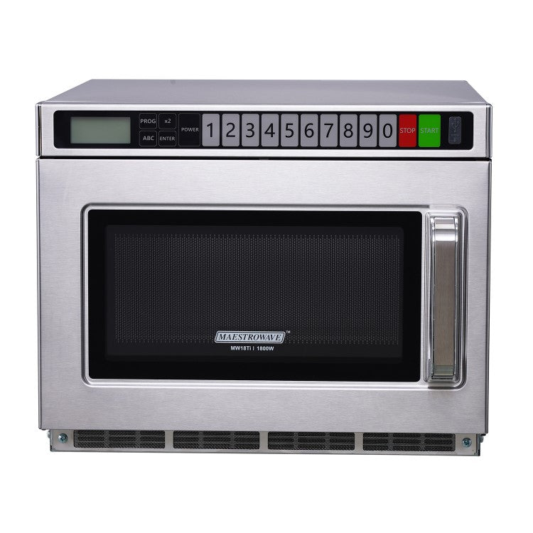 Maestrowave 1800w Commercial Microwave, Model- MW18Ti. Delivery Included (NCE6524)