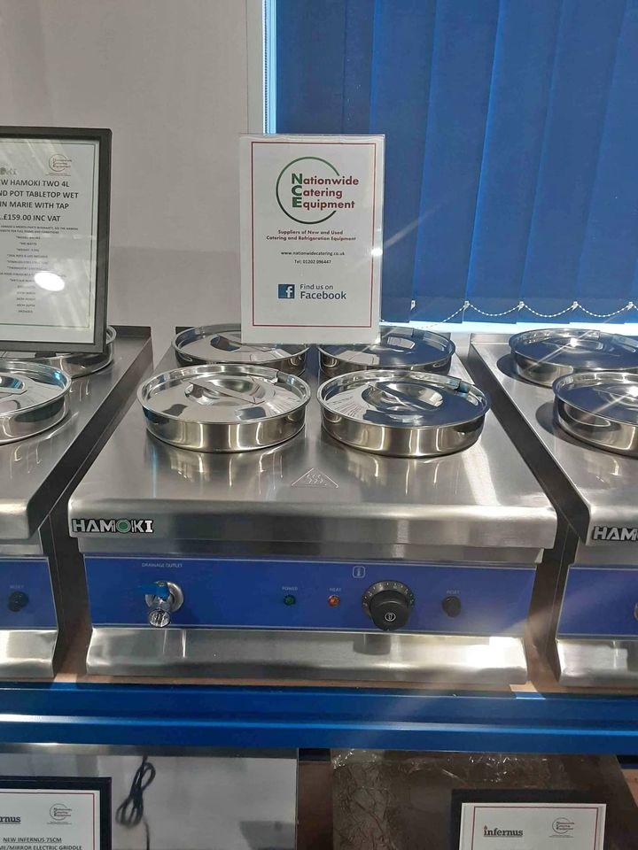 Hamoki Four Round pot Tabletop Electric Bain Marie, Model- BM4X4 (NCE4370)