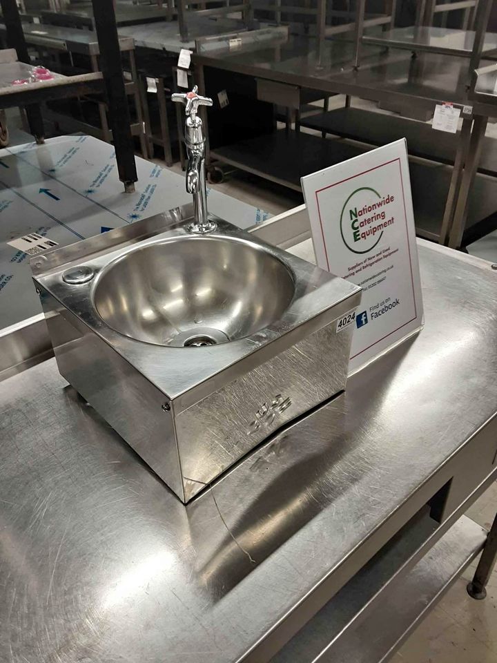 Stainless Steel Used Knee Operated Wash Hand Basin (NCE4024)