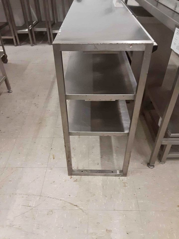 Stainless Steel Three Tier (Two Heated) Tabletop Gantry 4378