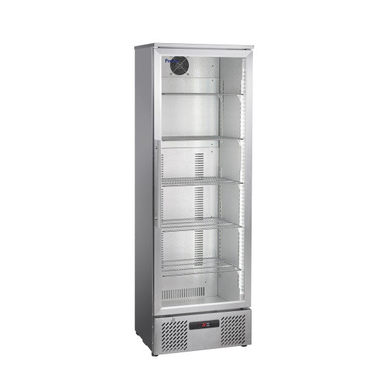 Prodis Stainless Steel Single Door Upright Bottle Cooler, Low Energy, Model- NT10ST-LE. Delivery Included