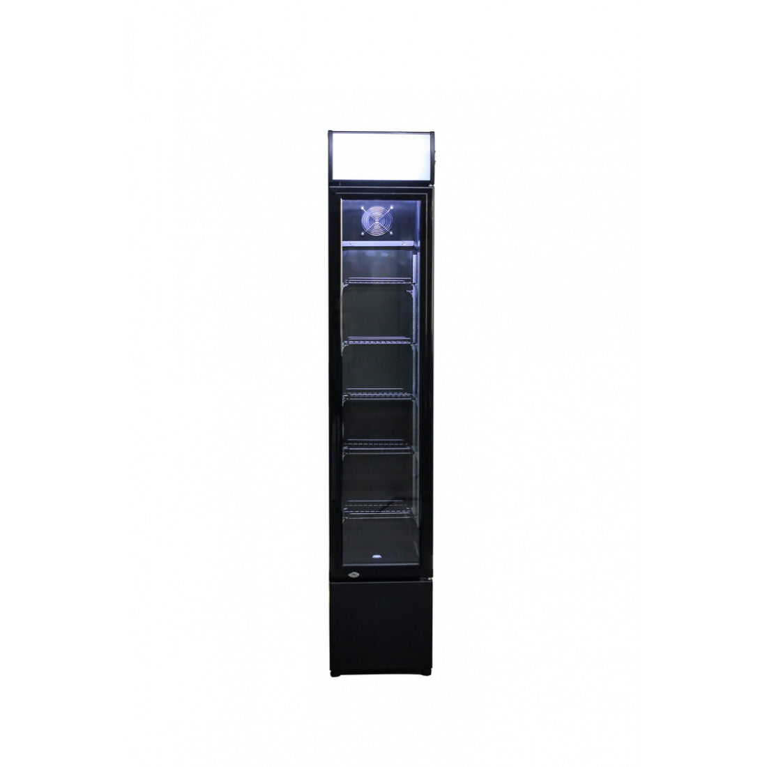 Prodis Slimline Single Door Black Bottle Cooler, Model- NT5-HC. Delivery Included