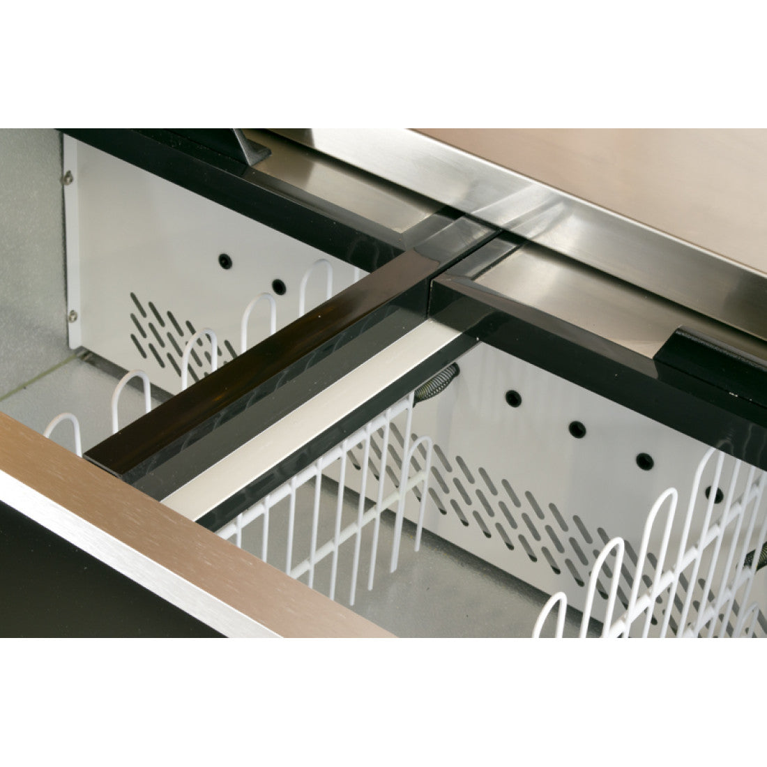 Prodis Black Horizontal 417L Capacity Bottle Dump, Model-NTBD2. Delivery Included