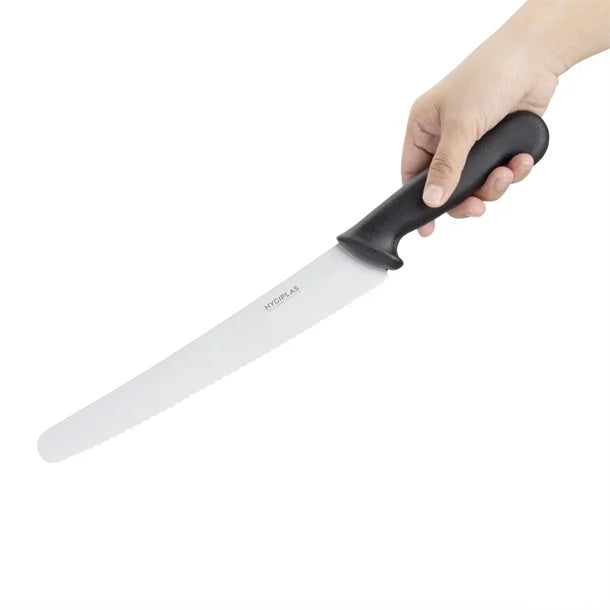 Hygiplas 25.4cm Serrated Pastry Knife (NCE4154)