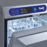 Prodis Heavy Duty Undercounter Dishwasher, Drain Pump, 30amp/1ph,50cm Basket, Air Break Tank, Model- EV80. Delivery Included