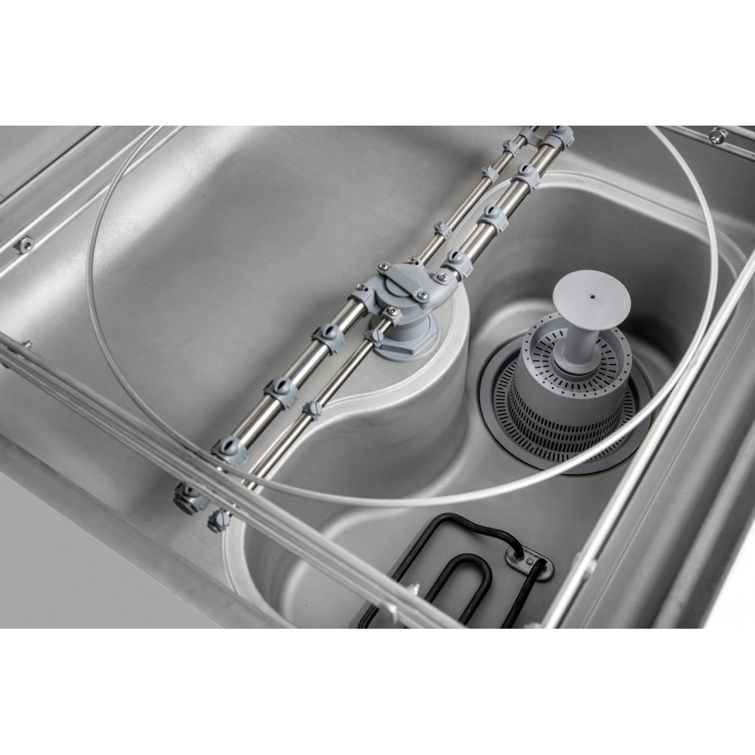 Prodis Heavy Duty Pass-Through/Hood Dishwasher, 50cm Basket, Air Break Tank, Gravity Drain, Single Phase, Model- T1215BT. Delivery Included