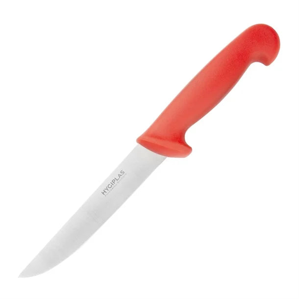 Hygiplas 15cm Red Boning Knife (NCE4157)