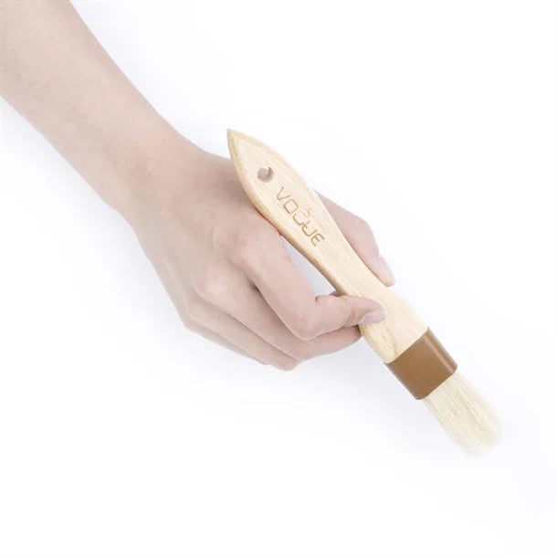 Wooden 25mm Pastry Brush- Vogue (NCE5094)