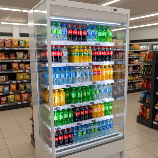 Prodis 128cm Multideck Display Fridge, In White, Model- XMD1200-P-NB-W, Delivery Included