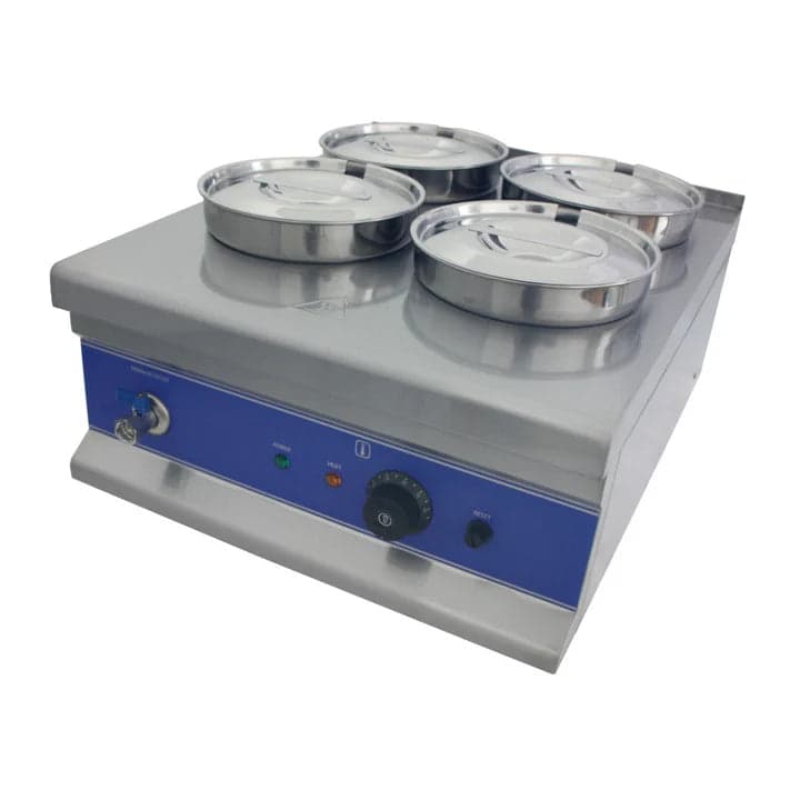 Hamoki Four Round pot Tabletop Electric Bain Marie, Model- BM4X4 (NCE4370)