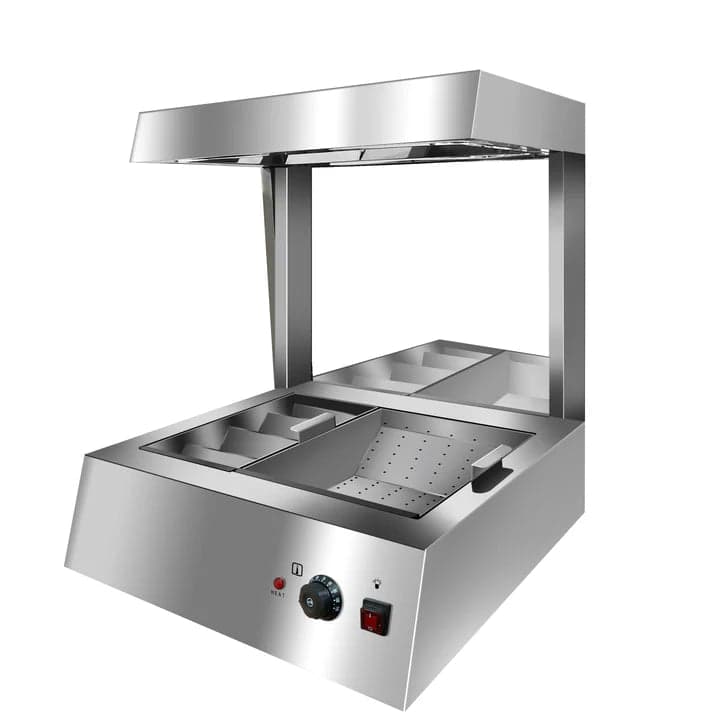 Hamoki Tabletop Large Fries Station / Chip Dump, 13amp, Model- CW-8T. Ex-Display (NCE4445)