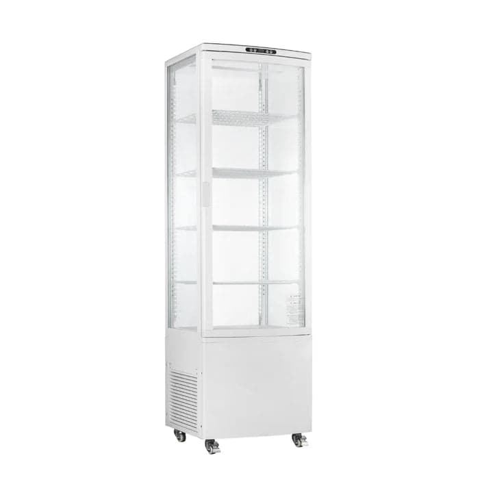 Hamoki Floorstanding Display Fridge - White, 238L, Model- IMT-238L (NCE4613)