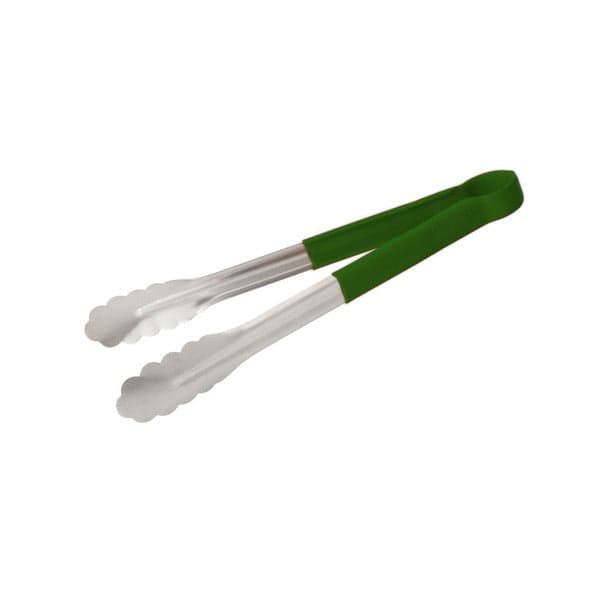 Prepara Stainless Steel Tongs 30cm GREEN (NCE4710) — image 1