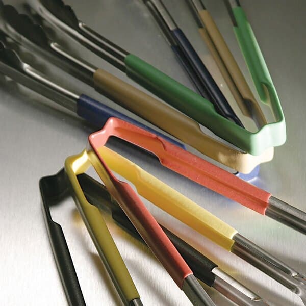 Prepara Stainless Steel Tongs 30cm YELLOW (NCE4712) — image 2