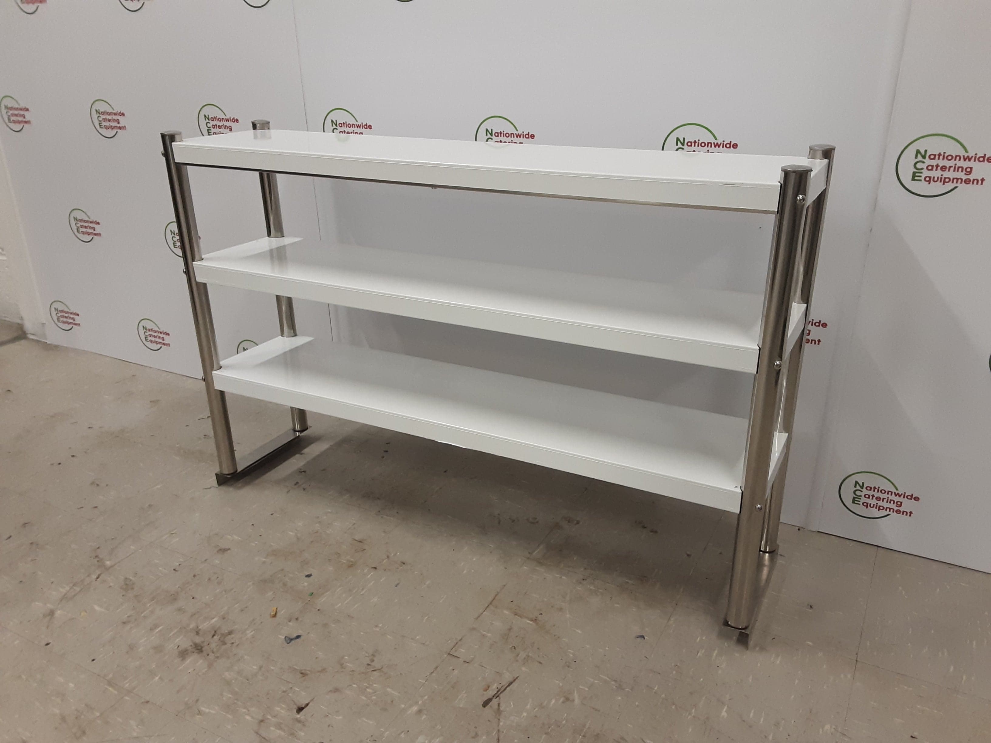 Hamoki Stainless Steel Three Tier Over Table Shelf, 120cm (NCE4885) — image 3