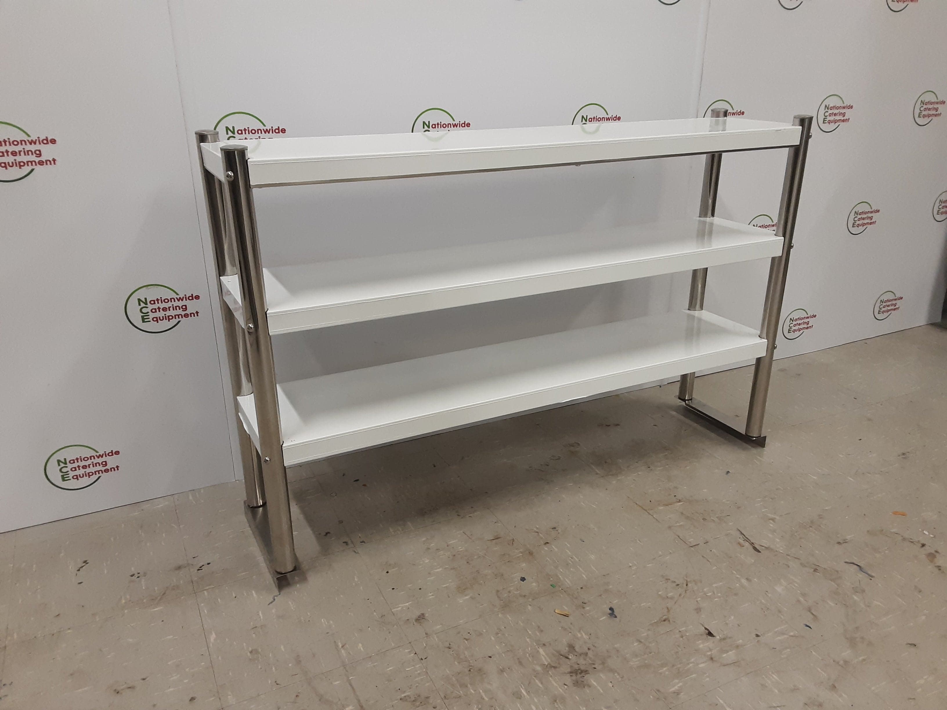 Hamoki Stainless Steel Three Tier Over Table Shelf, 120cm (NCE4885) — image 4