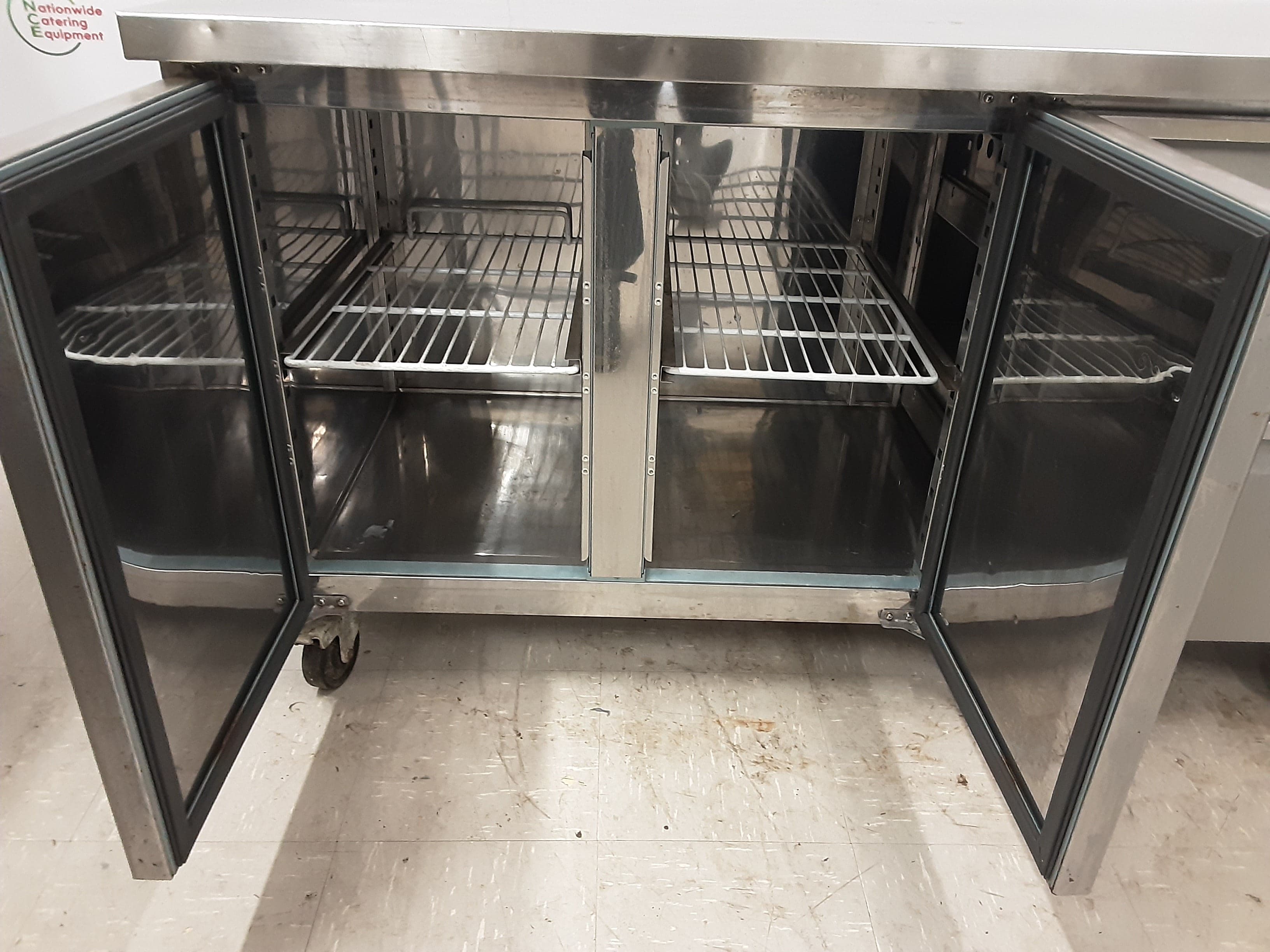 Polar U Series Two Door/Two Drawer Counter Fridge, 180cm (NCE4938) — image 4