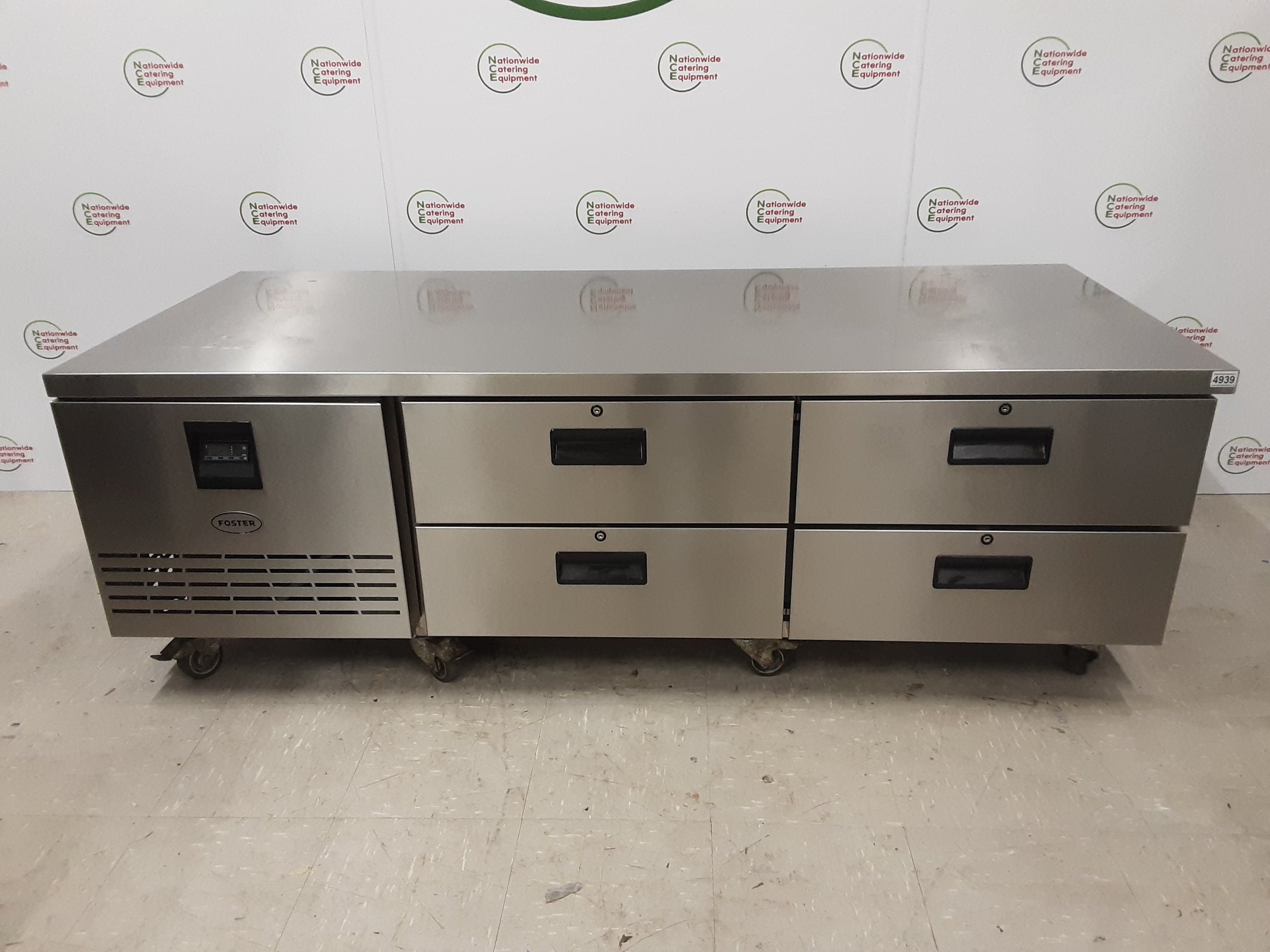 Foster Four Drawer Low Level Counter Fridge/Chef Base (NCE4939) — image 1