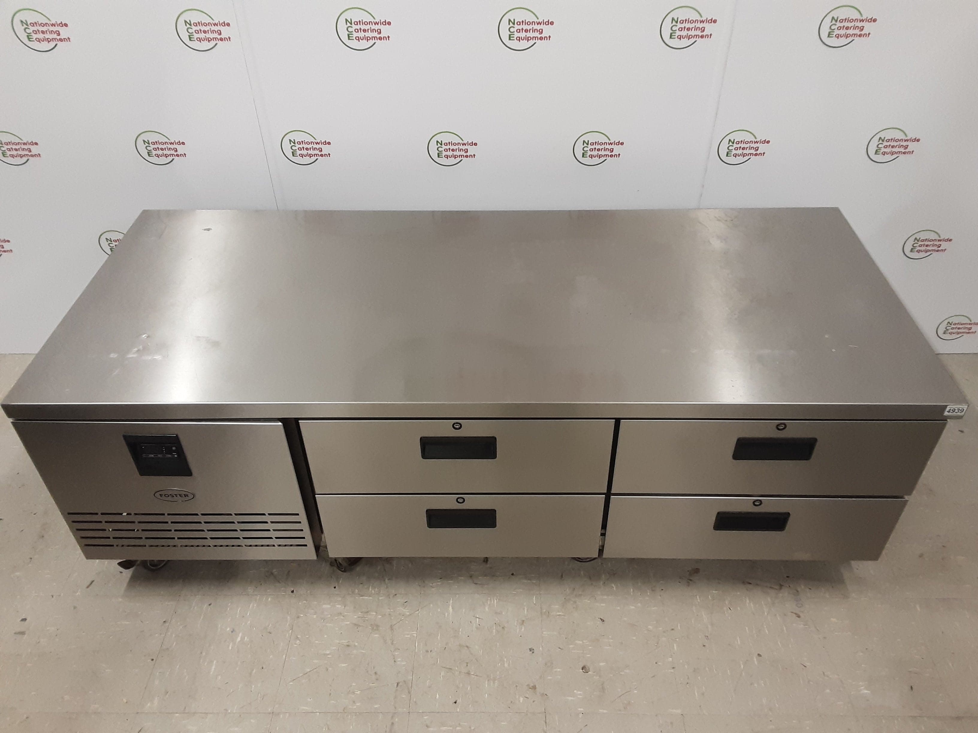 Foster Four Drawer Low Level Counter Fridge/Chef Base (NCE4939) — image 2