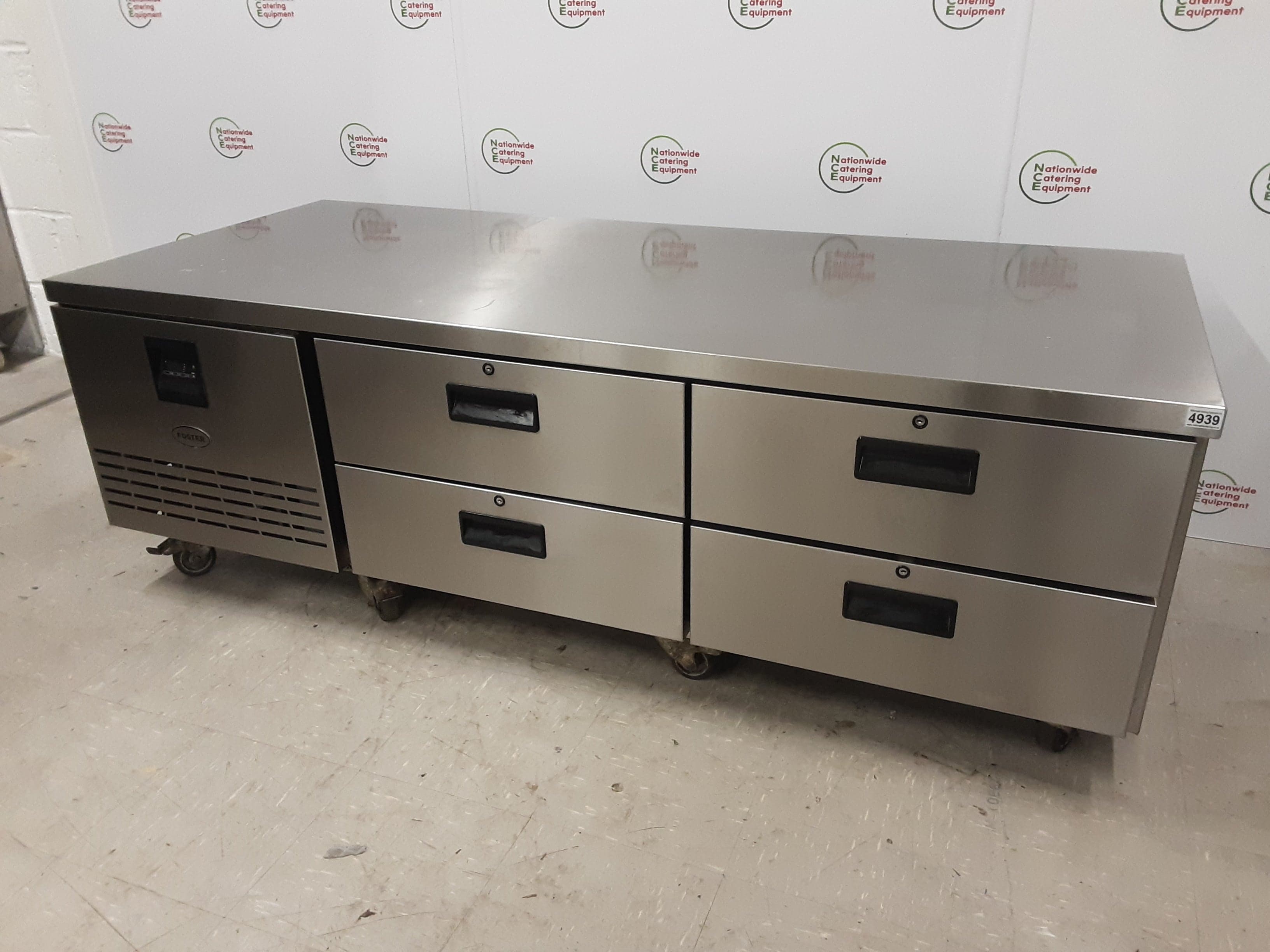 Foster Four Drawer Low Level Counter Fridge/Chef Base (NCE4939) — image 3