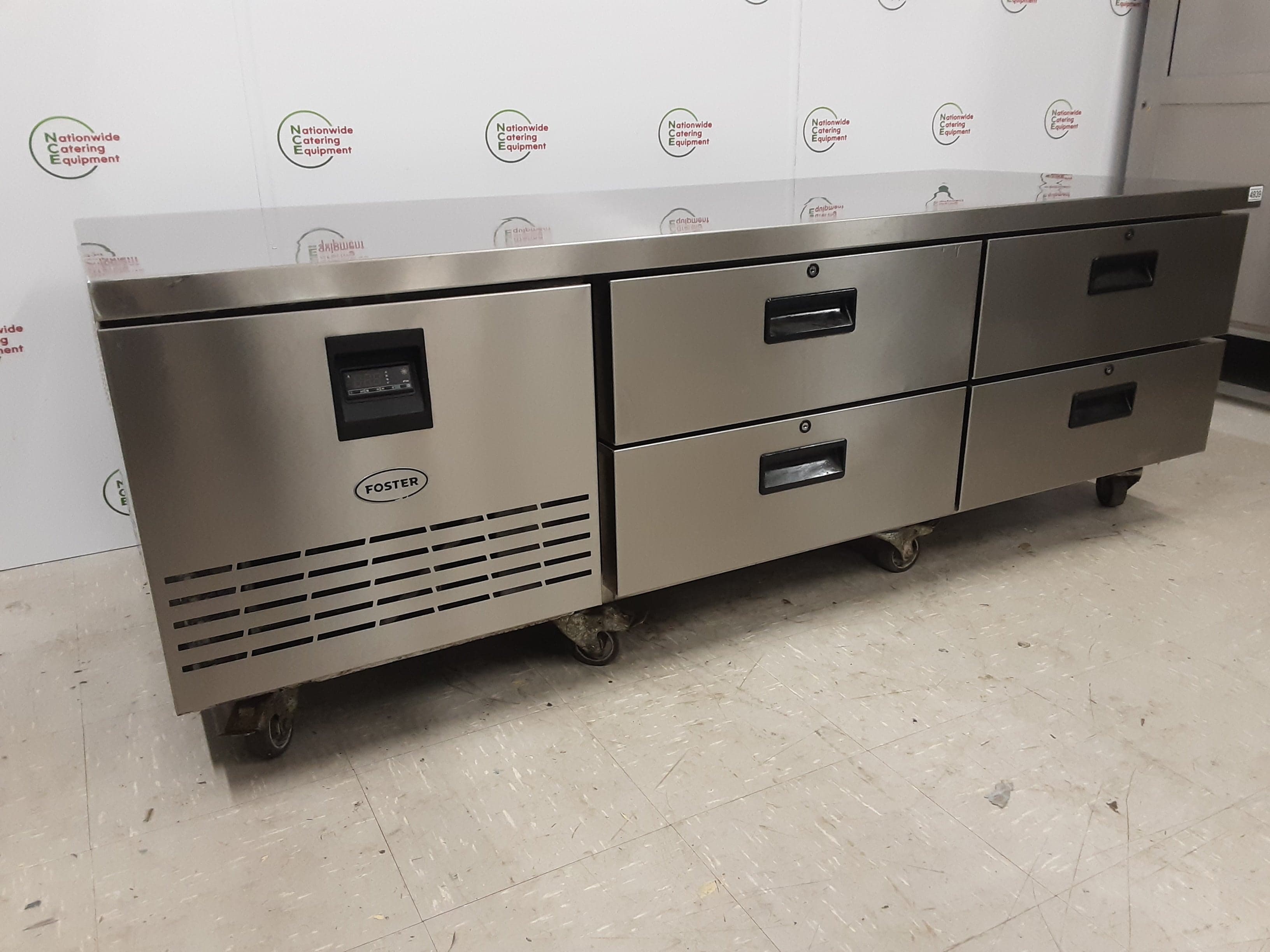Foster Four Drawer Low Level Counter Fridge/Chef Base (NCE4939) — image 4