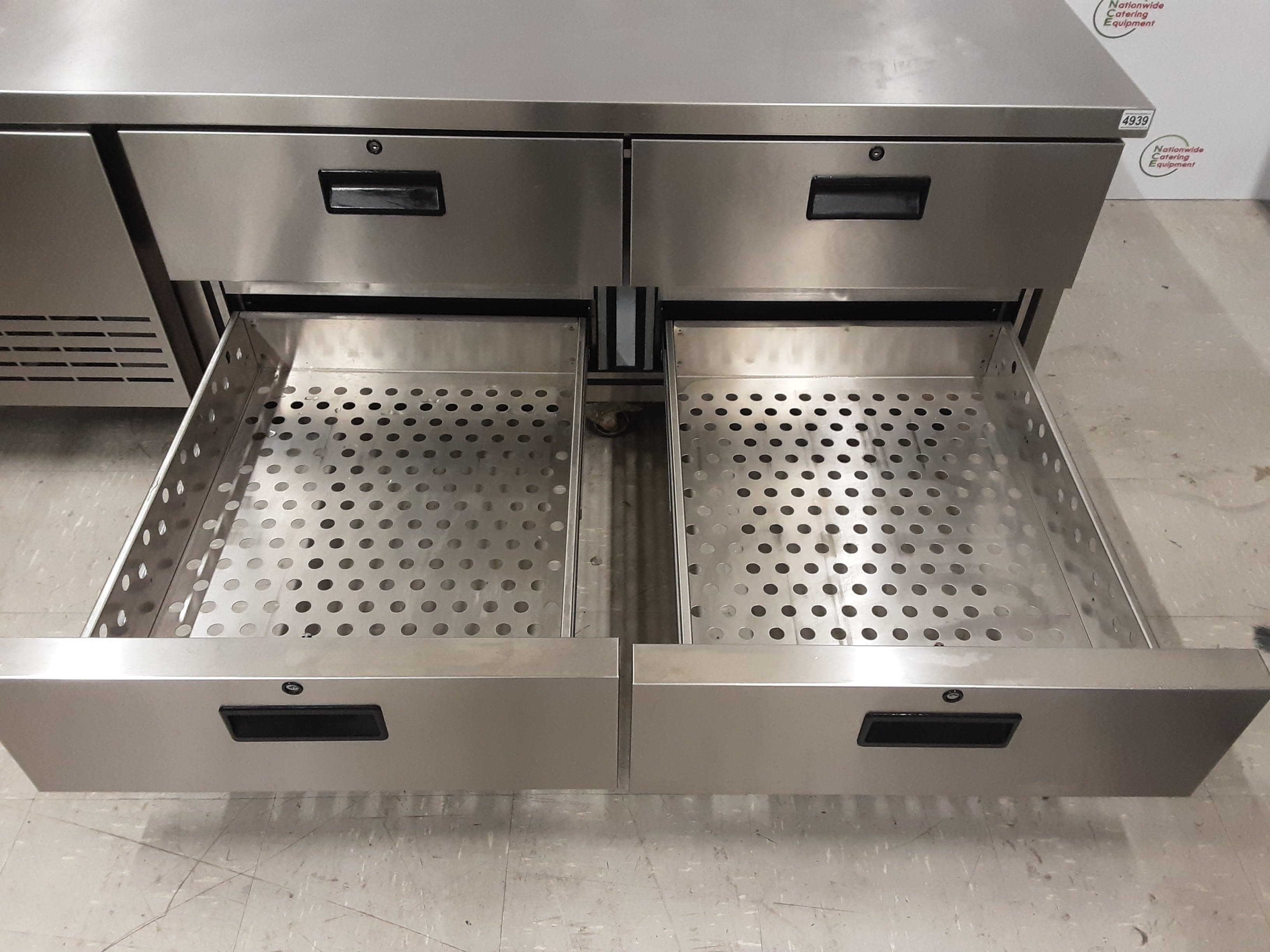 Foster Four Drawer Low Level Counter Fridge/Chef Base (NCE4939) — image 7
