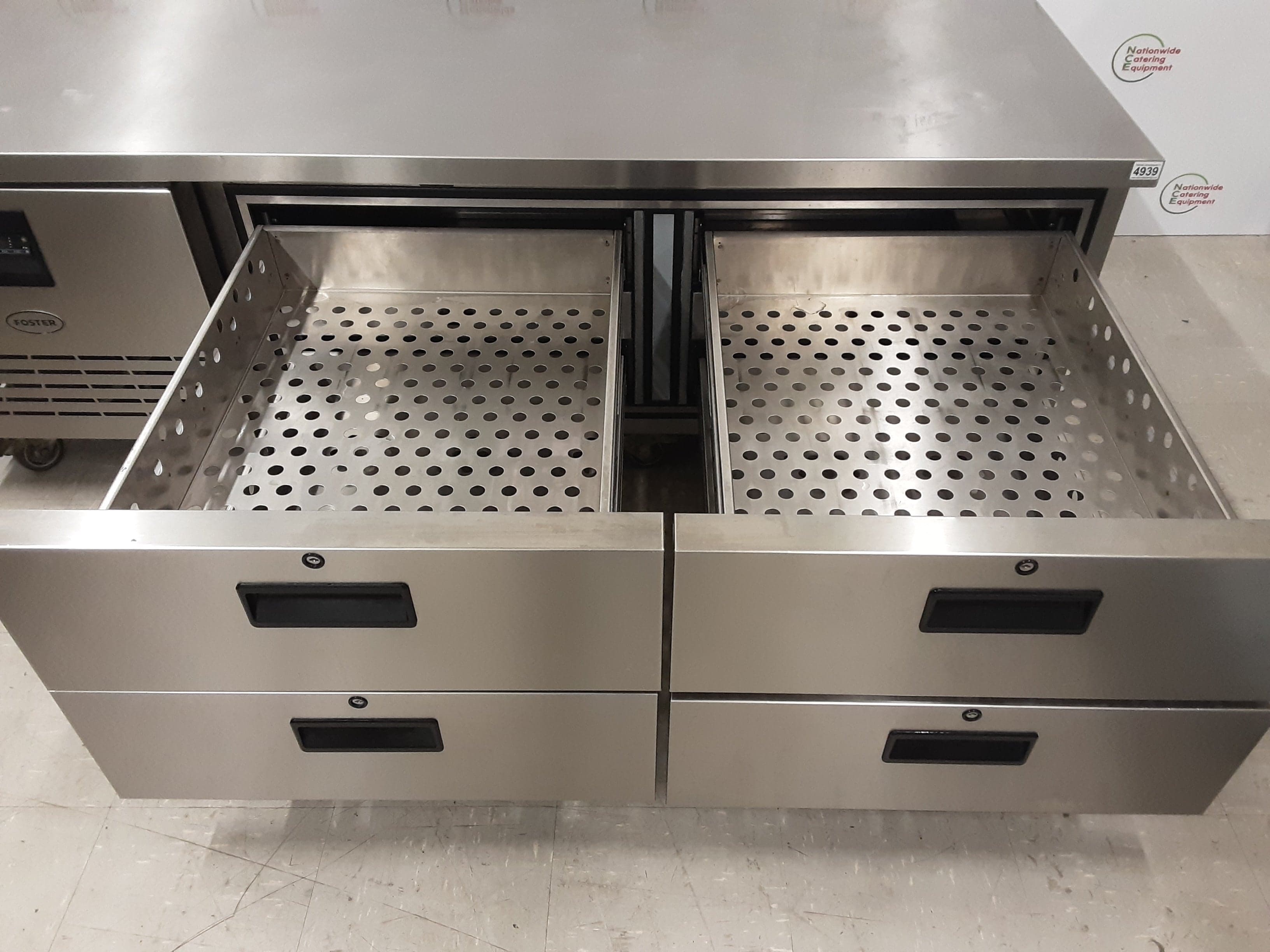 Foster Four Drawer Low Level Counter Fridge/Chef Base (NCE4939) — image 8