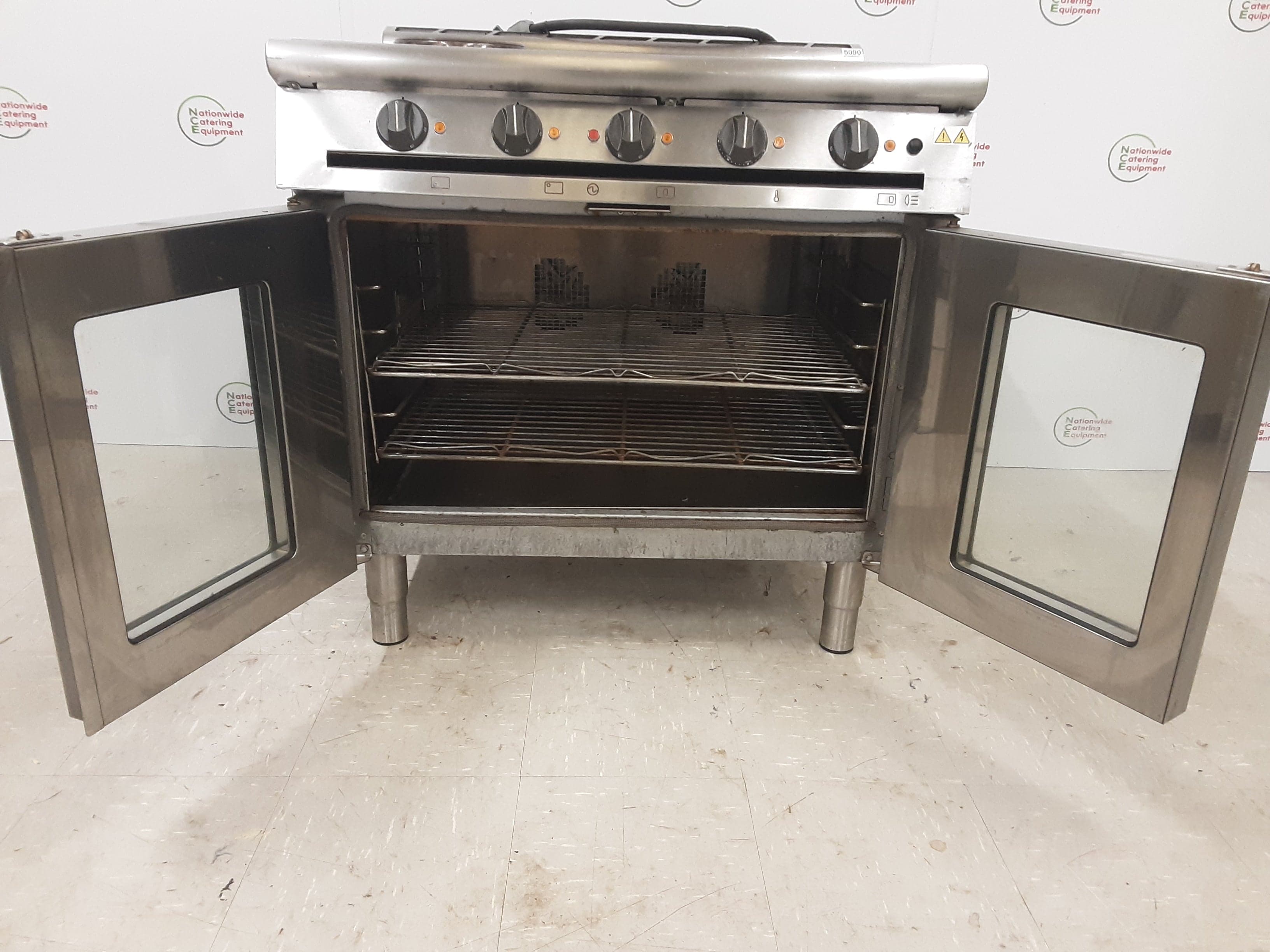 Falcon Electric Solid Top/Two Burner Stove & Convection Oven, 3 phase, Model- E3101OTC (NCE5090) — image 5