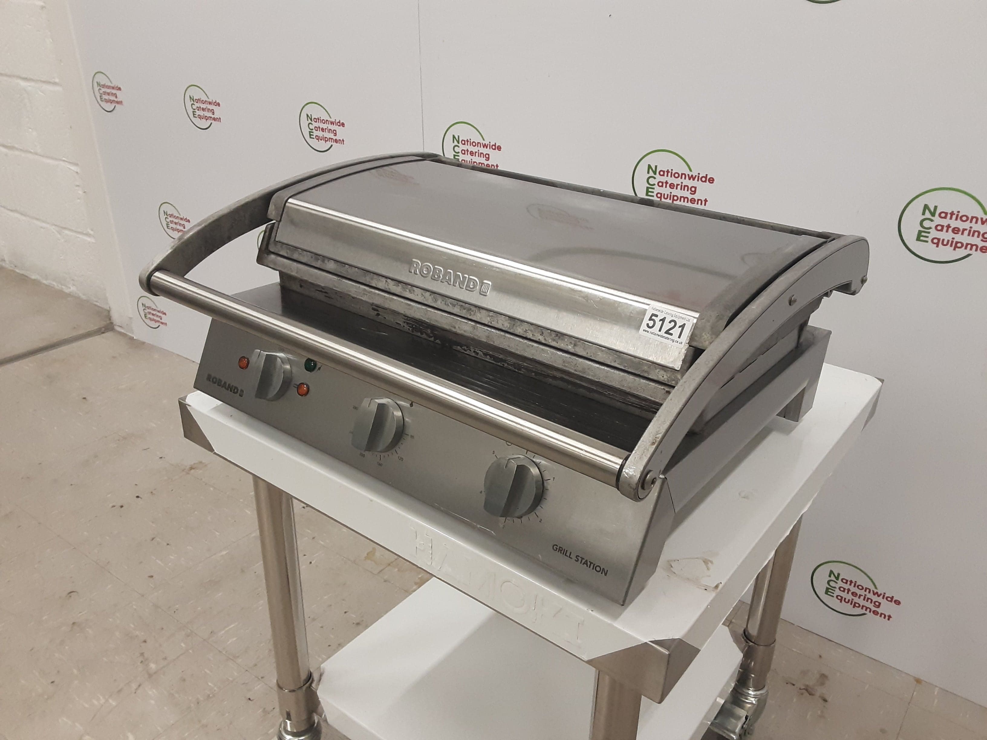 Roband Large Single Contact / Panini Grill, Model- GSA815-UK 8 (NCE5121) — image 2