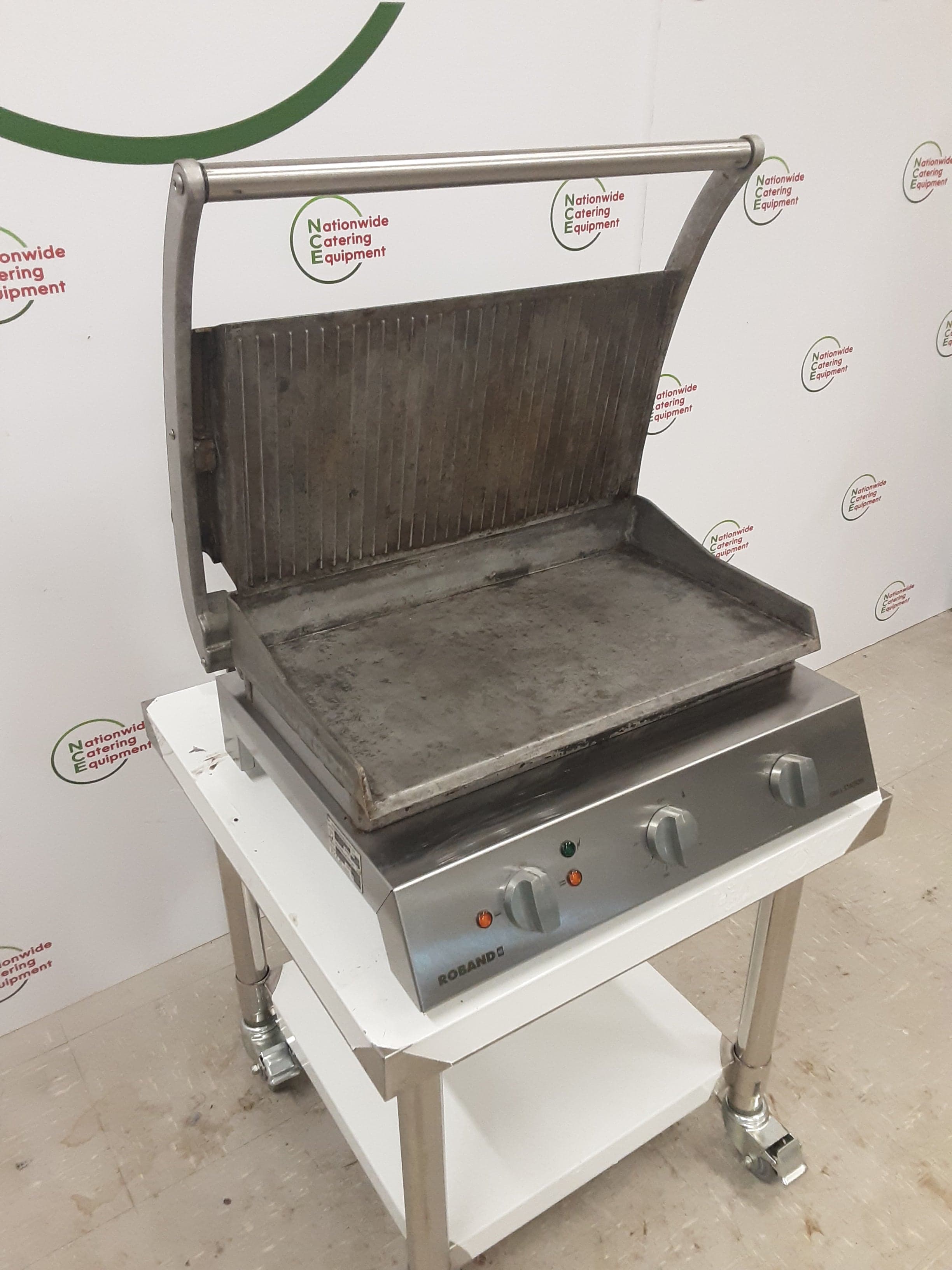 Roband Large Single Contact / Panini Grill, Model- GSA815-UK 8 (NCE5121) — image 4