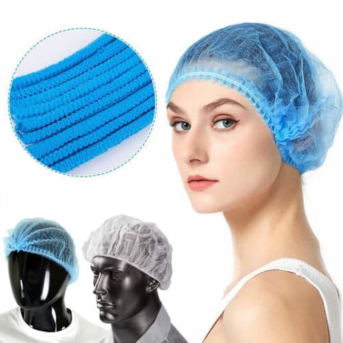 New Blue Catering Hair Nets x 100 (NCE5132) — image 2