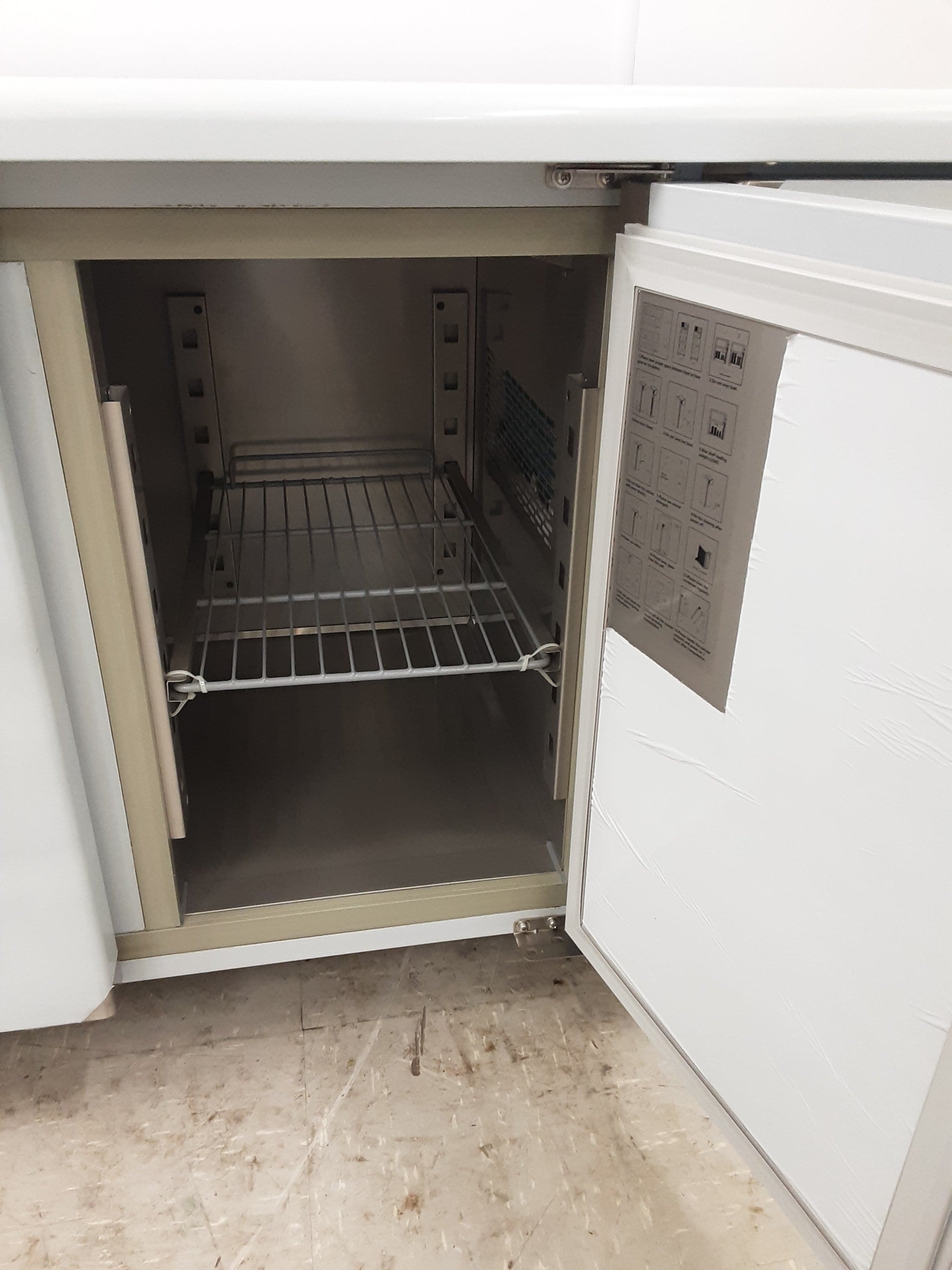 Hamoki Three Door Flat Counter Freezer, 180cm, Model- GN3100BT (NCE5258) — image 6