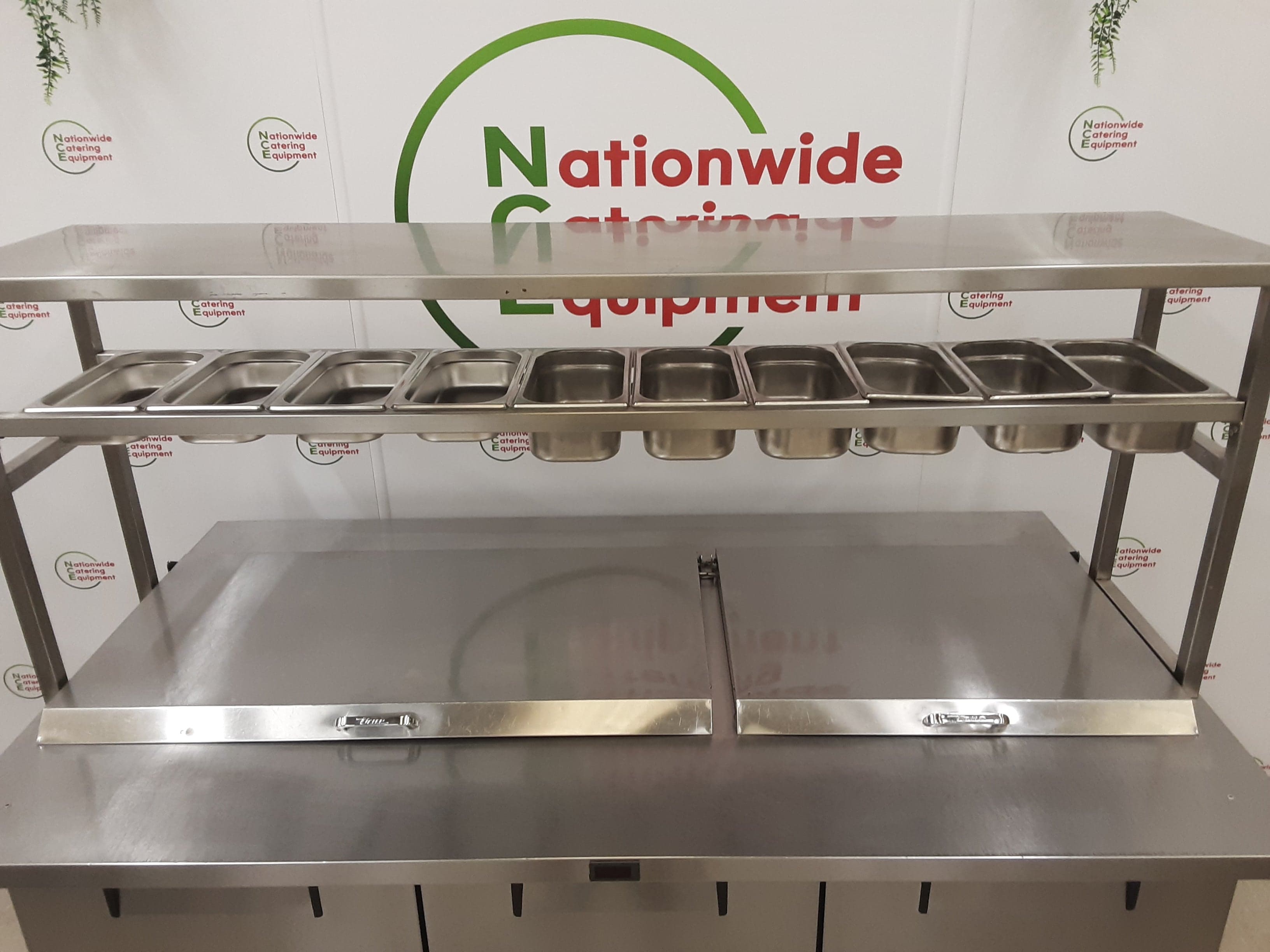 True Three Door Counter Fridge With Toppings Openings, Shelving, Extra Deep (NCE5427) — image 4