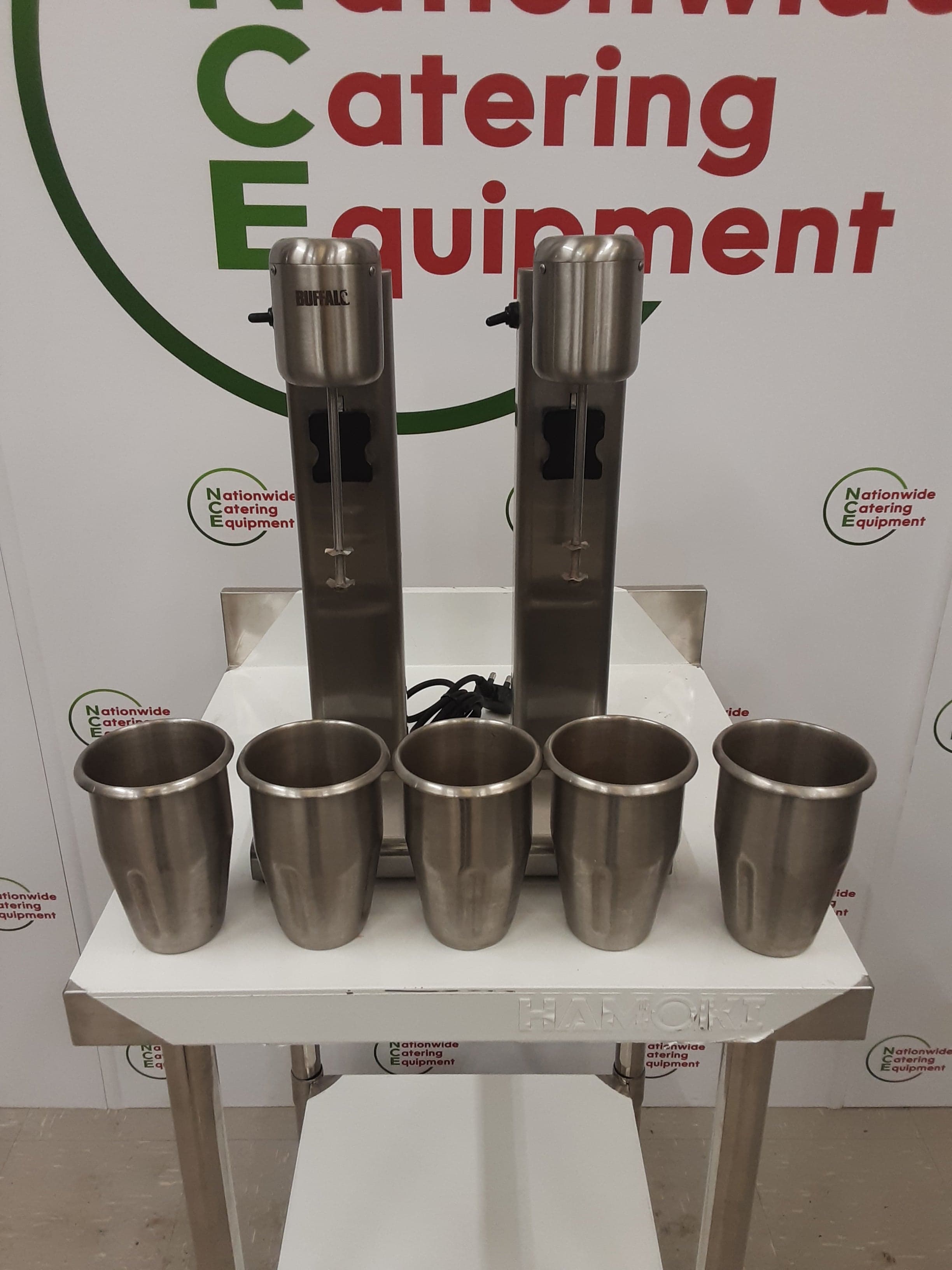 Buffalo Twin Milkshake Machine, 5 Beakers, Model-CY423 (NCE5444) — image 3