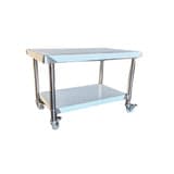 Hamoki Equipment Stand on Wheels 90cm Length x 70cm Depth, Model-IMT-097S (NCE5742)