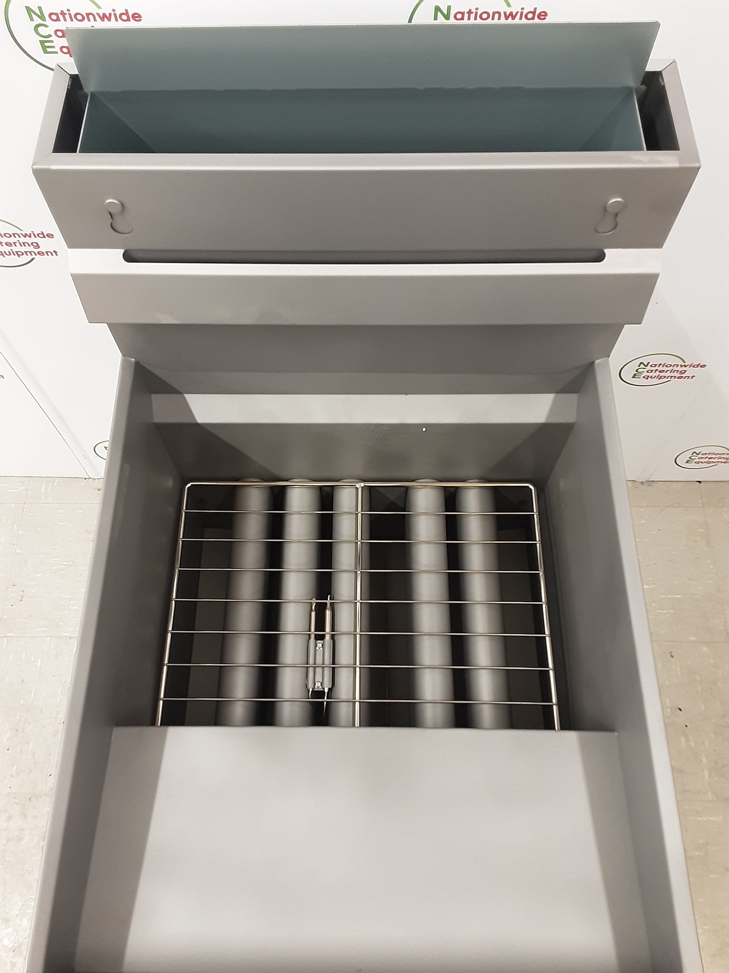 Hamoki Large Single Tank, Double Basket Natural Gas Fryer (NCE5853) — image 8