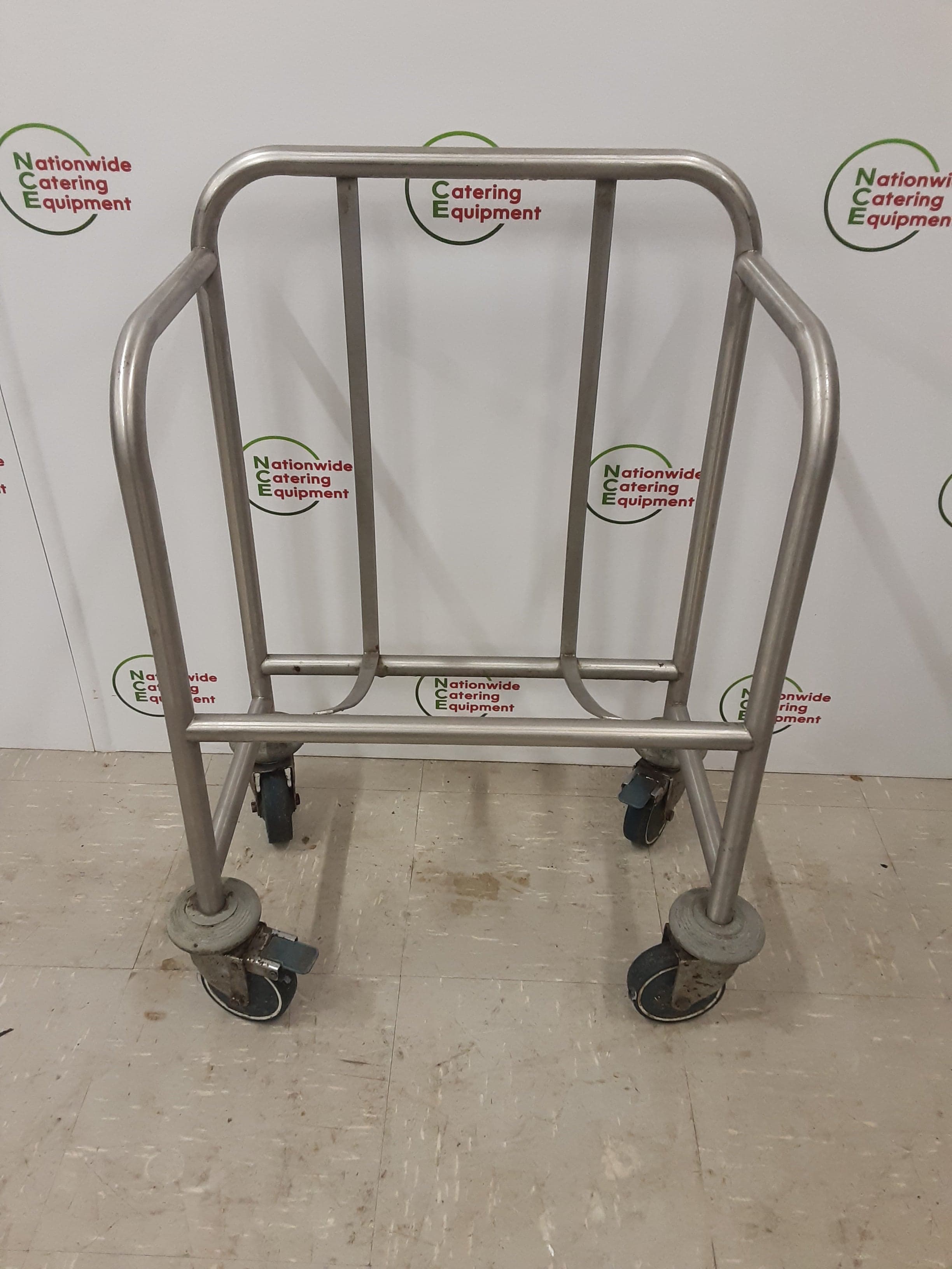 Stainless Steel Tray Storage Trolley (NCE5978)