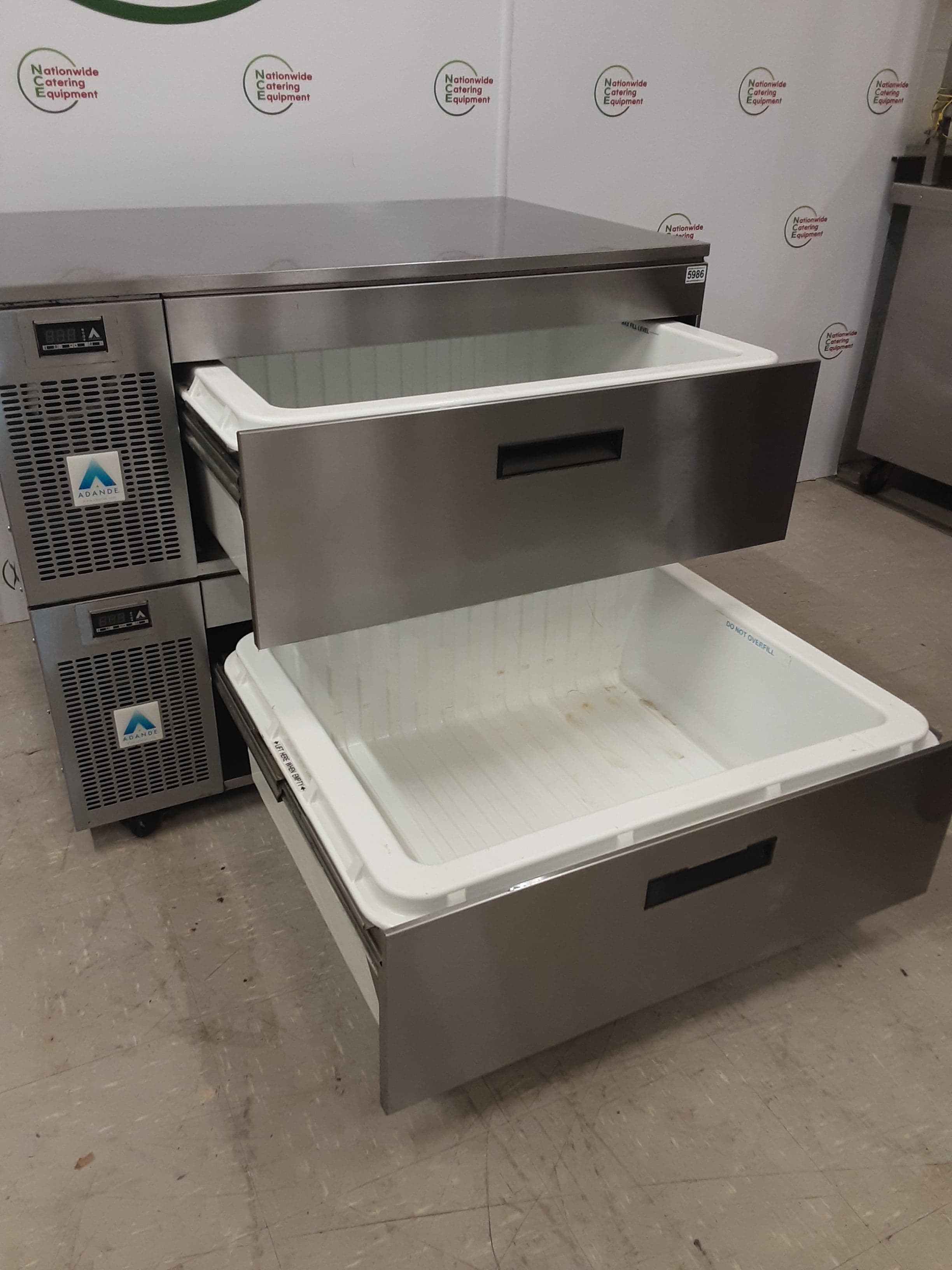 Adande Two Drawer Counter Fridge/Freezer, Model- VCS (NCE5986) — image 7