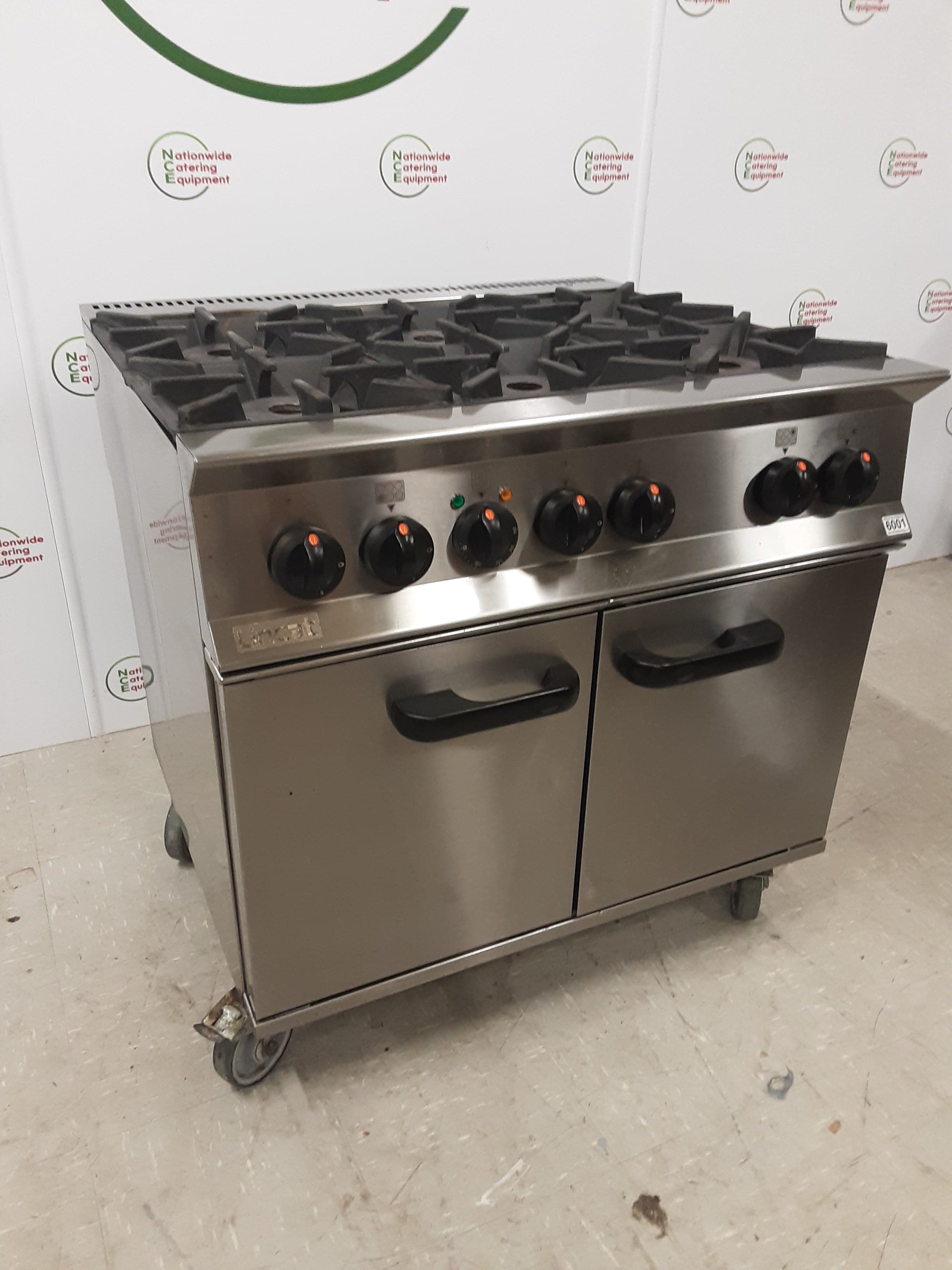 Lincat Opus 800 Duel Fuel- Natural Six Burner Stove & Electric Convection Oven, Model-OD8007 (NCE6001) — image 3