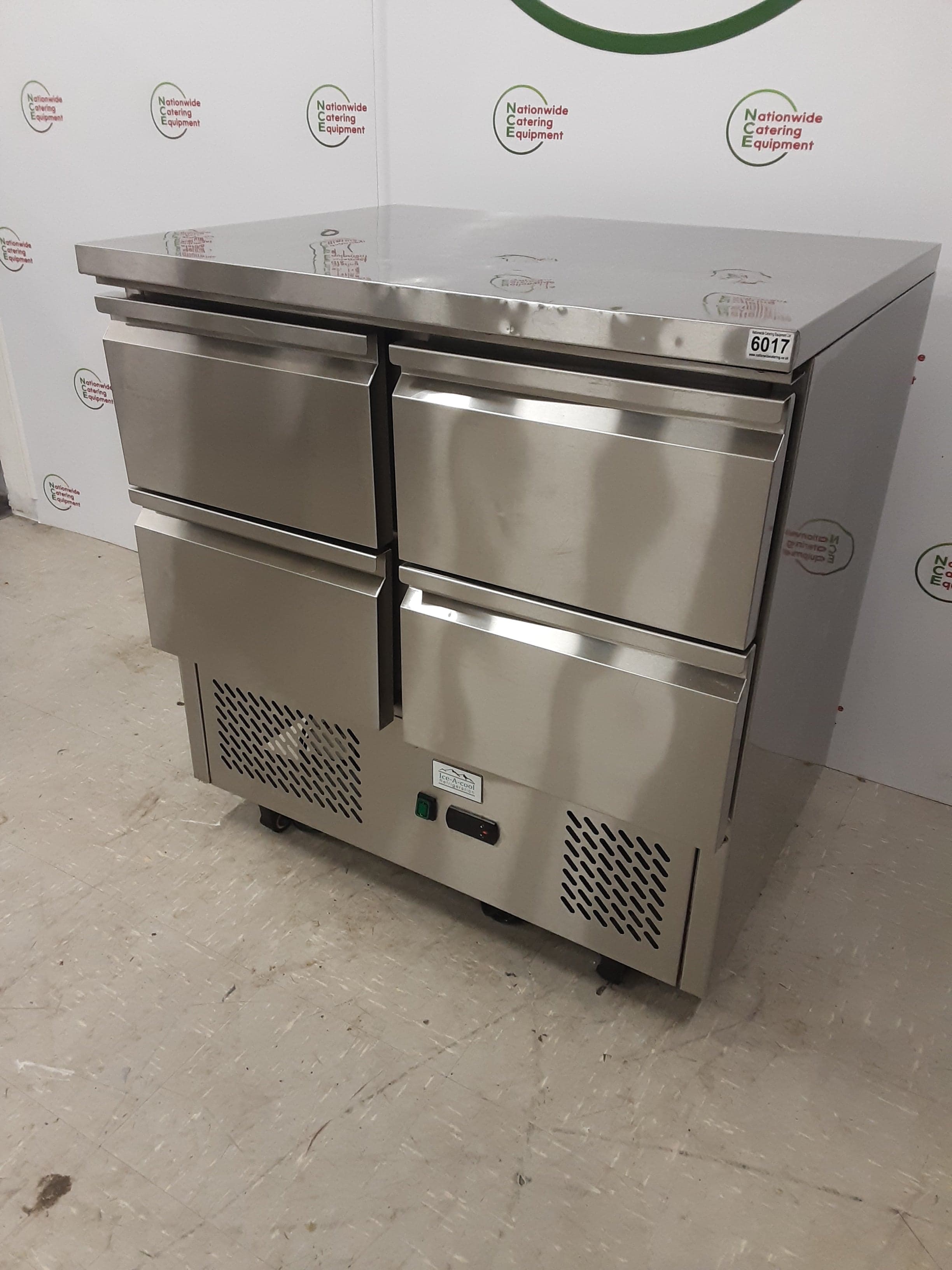 Ice-A-Cool Four Drawer Counter Fridge, 90X70cm, Model- ICE3820GR (NCE6017) — image 3