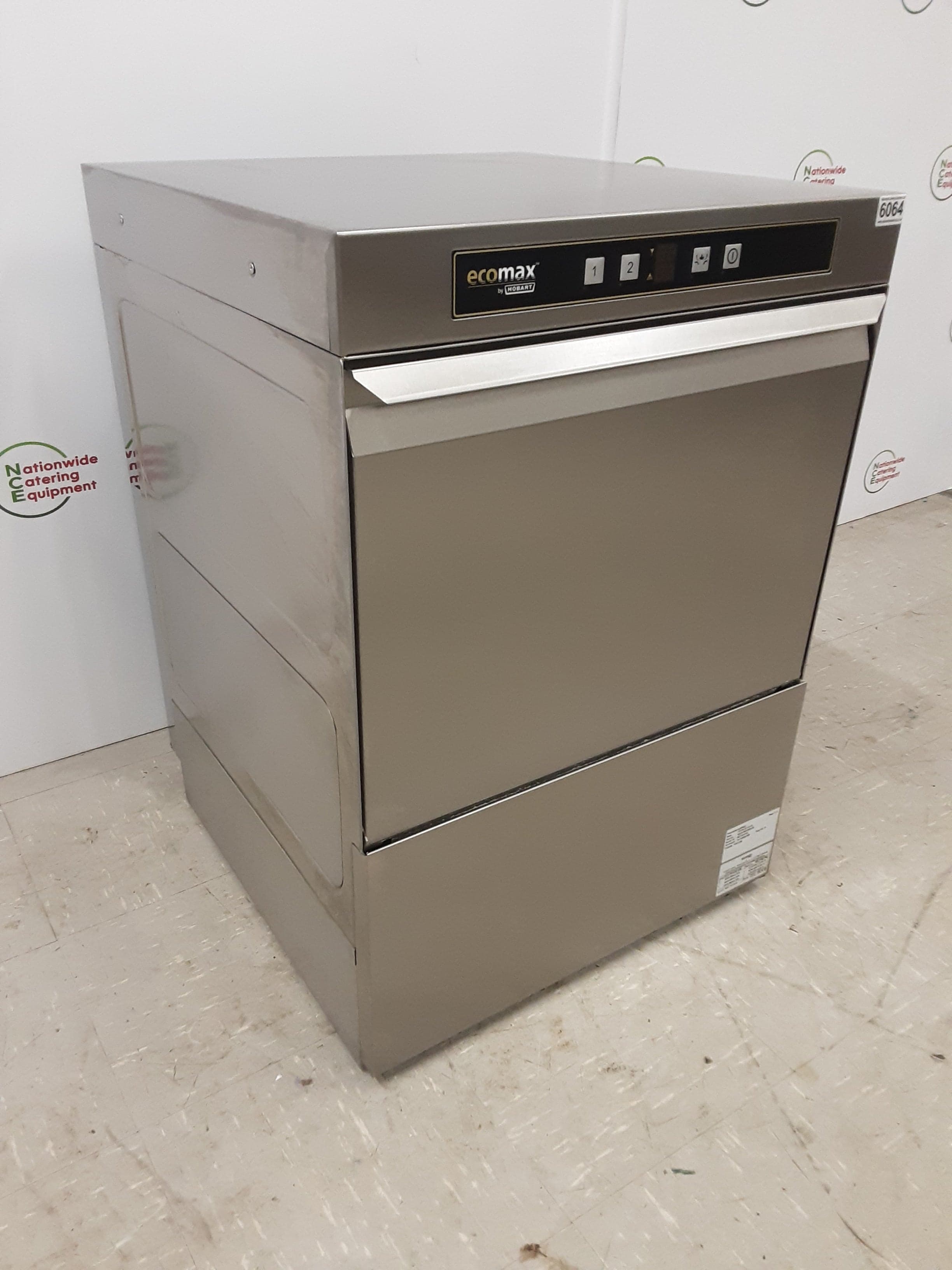 Hobart Ecomax Undercounter Dishwasher - Single Phase, Model- ECO-F504SW-20B (NCE6064) — image 3