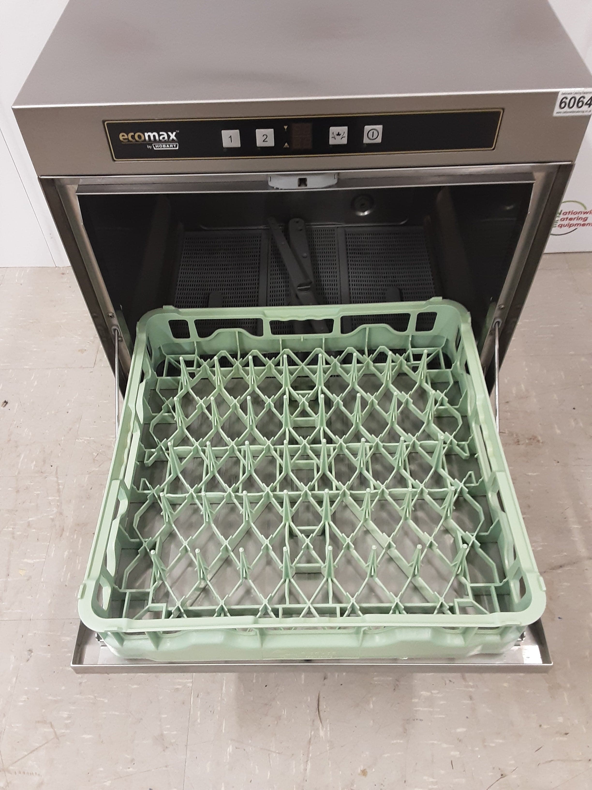 Hobart Ecomax Undercounter Dishwasher - Single Phase, Model- ECO-F504SW-20B (NCE6064) — image 6