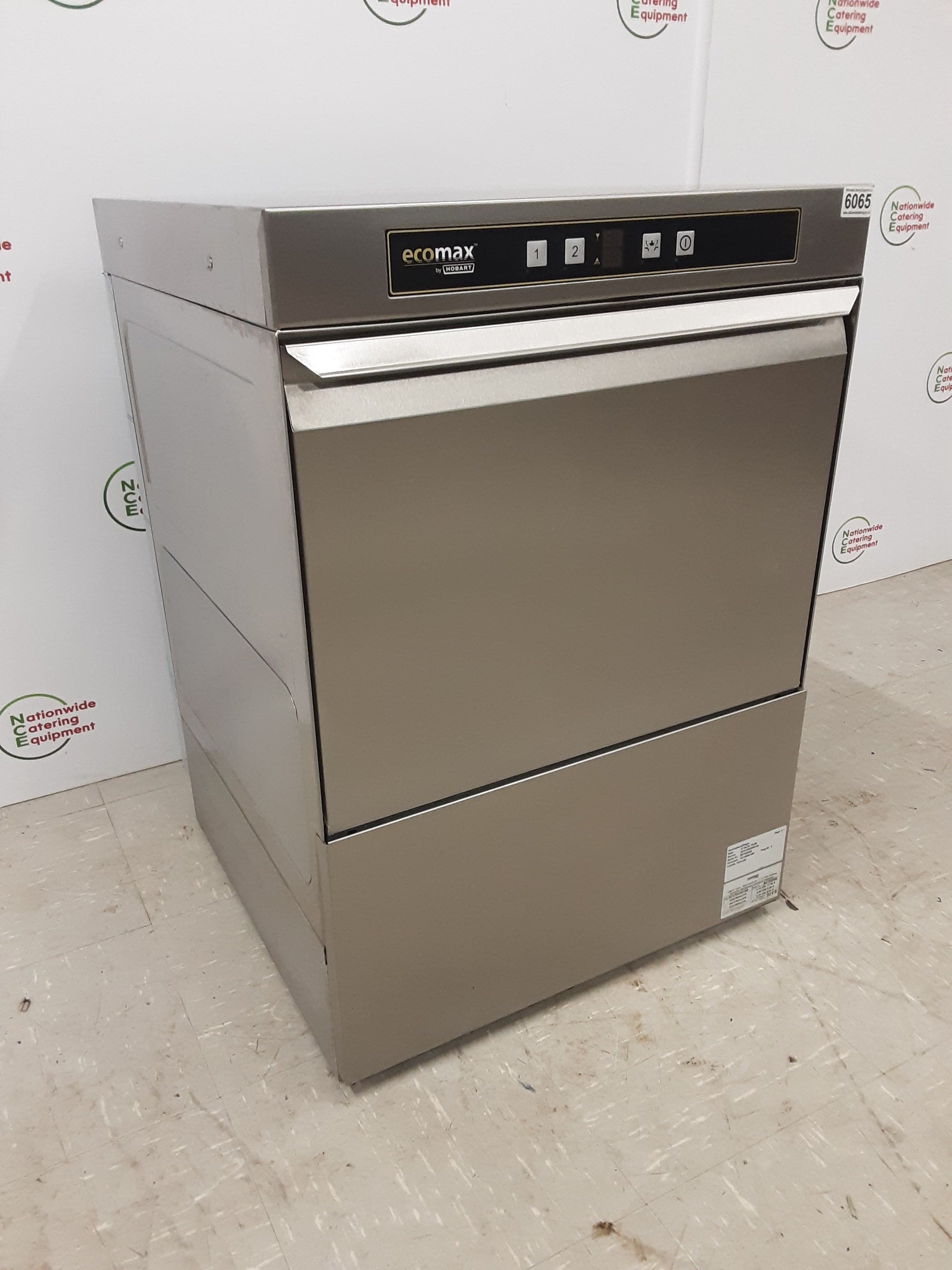 Hobart Ecomax Undercounter Dishwasher - Single Phase, Model- ECO-F504SW-20B (NCE6065) — image 3
