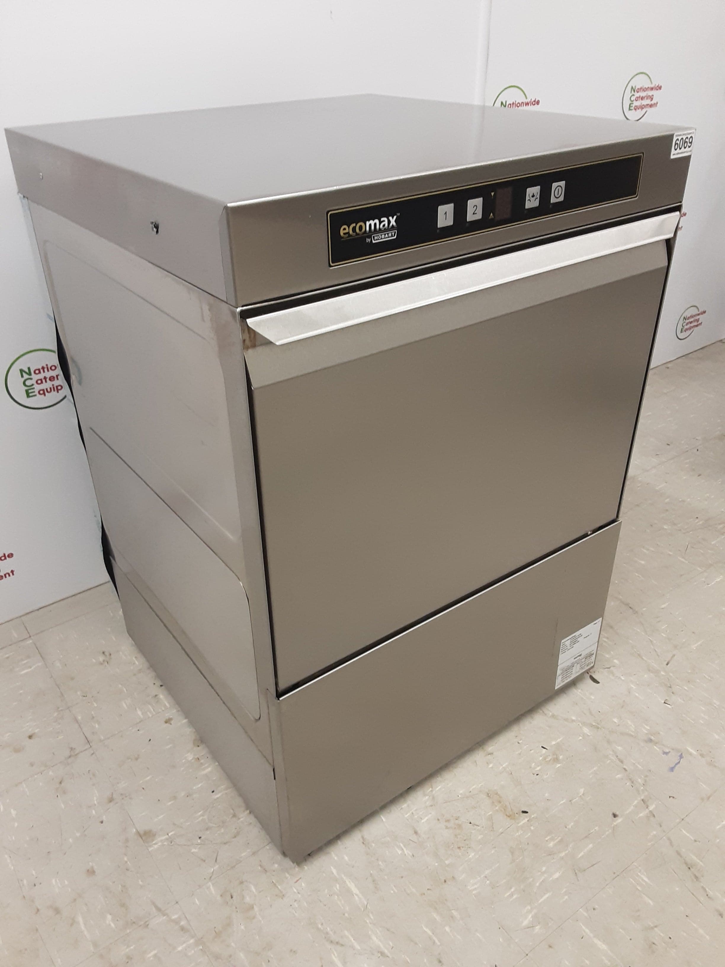 Hobart Ecomax Undercounter Dishwasher - Single Phase, Model- ECO-F504SW-20B (NCE6069) — image 4