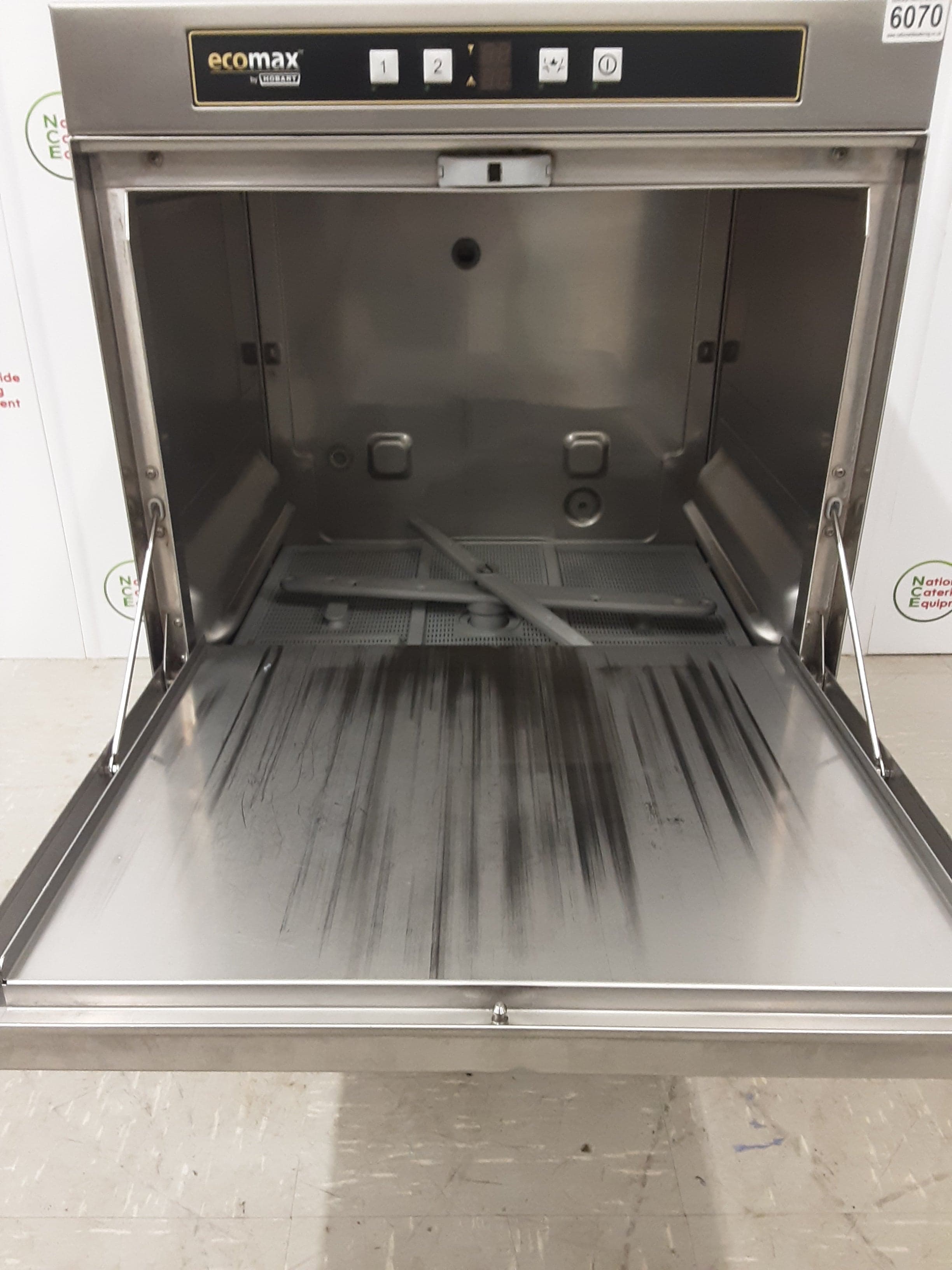 Hobart Ecomax Undercounter Dishwasher - Single Phase. Model- ECO-F504SW-20B (NCE6070) — image 7