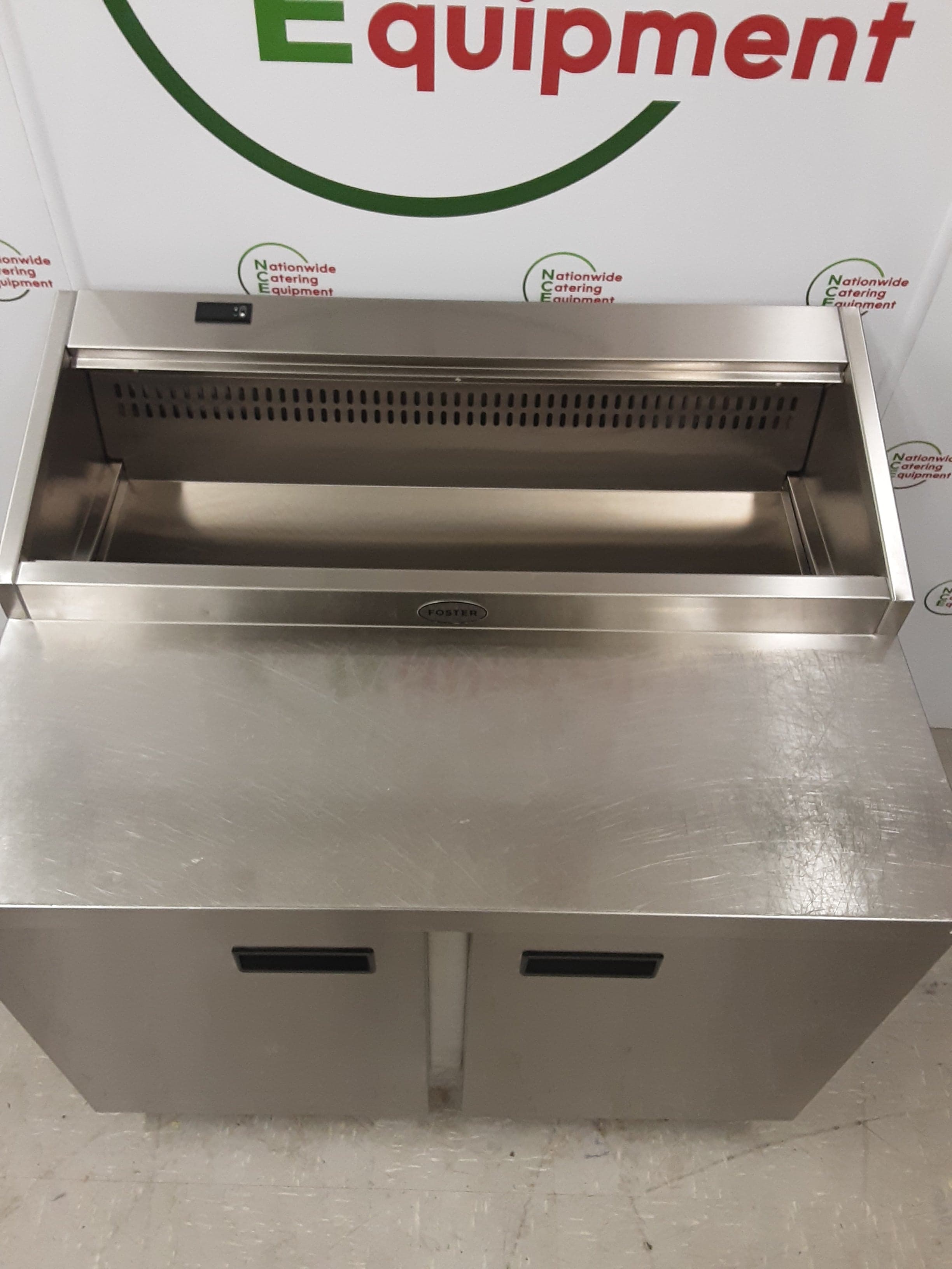 Foster Two Door Pizza/Saladette Prep Counter Fridge, Model- FPS2/HR (NCE6101) — image 4